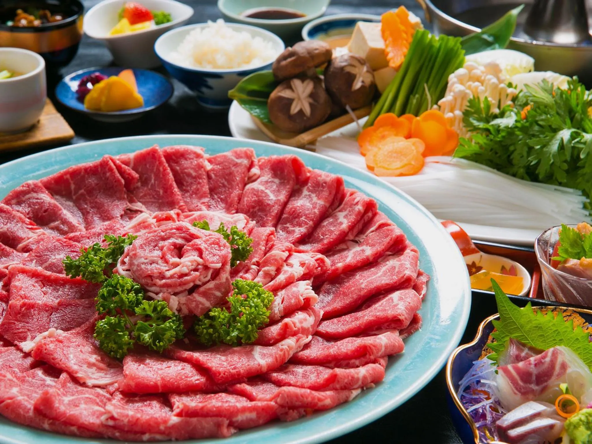 Food close-up in Hotel Koraku