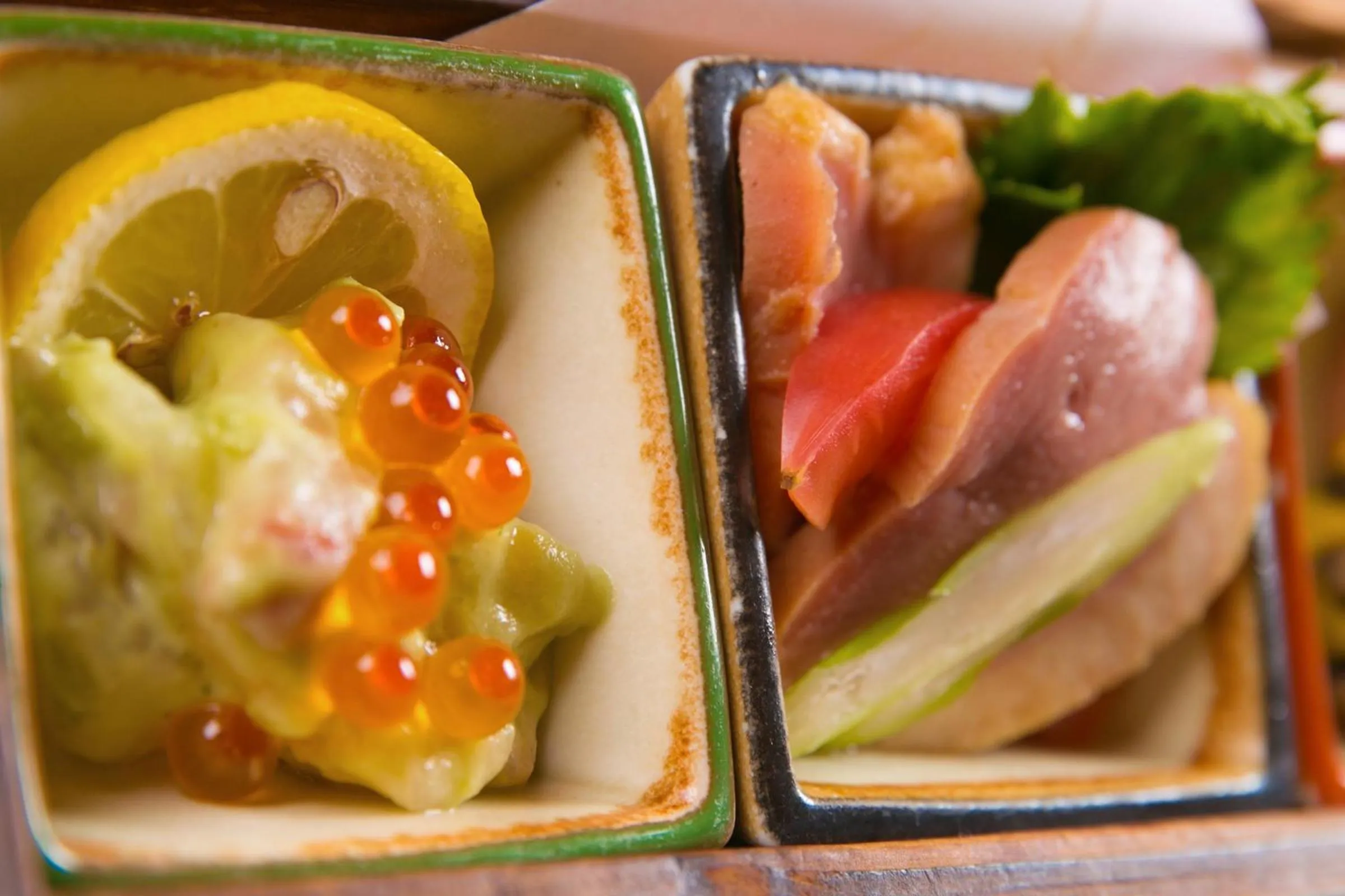 Food close-up in Hotel Koraku