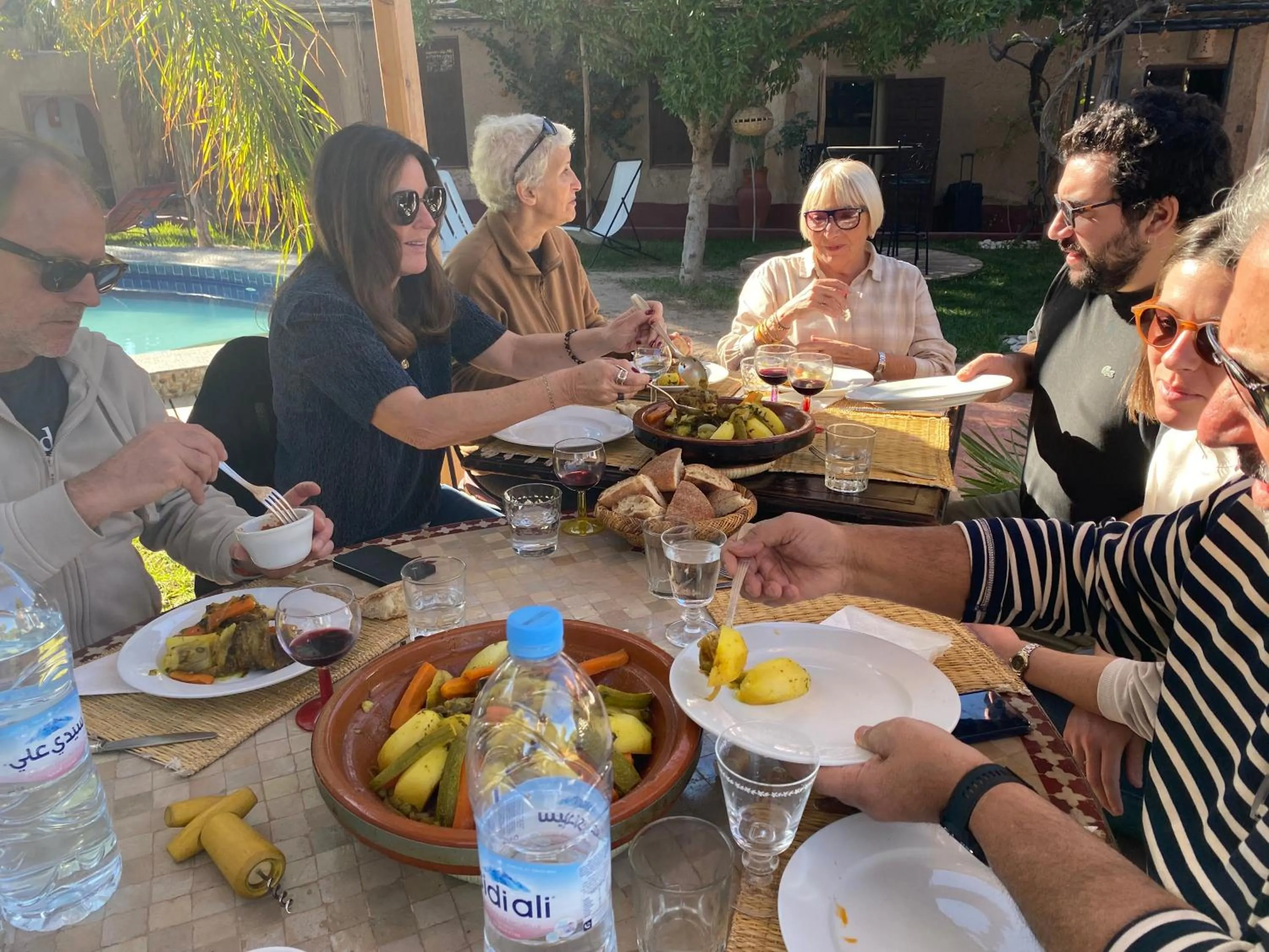 Dining area in Relais Esmeralda