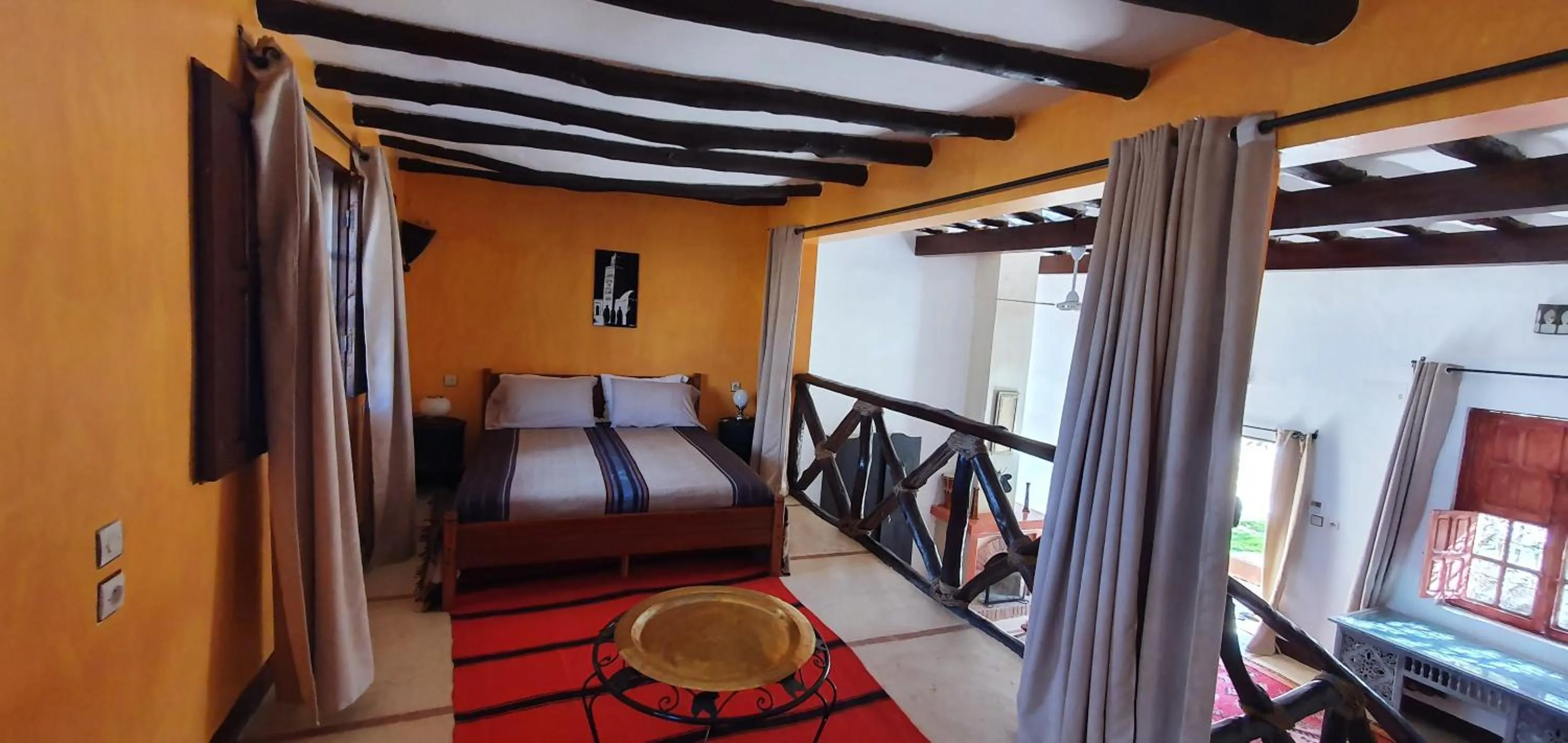 Bed in Relais Esmeralda