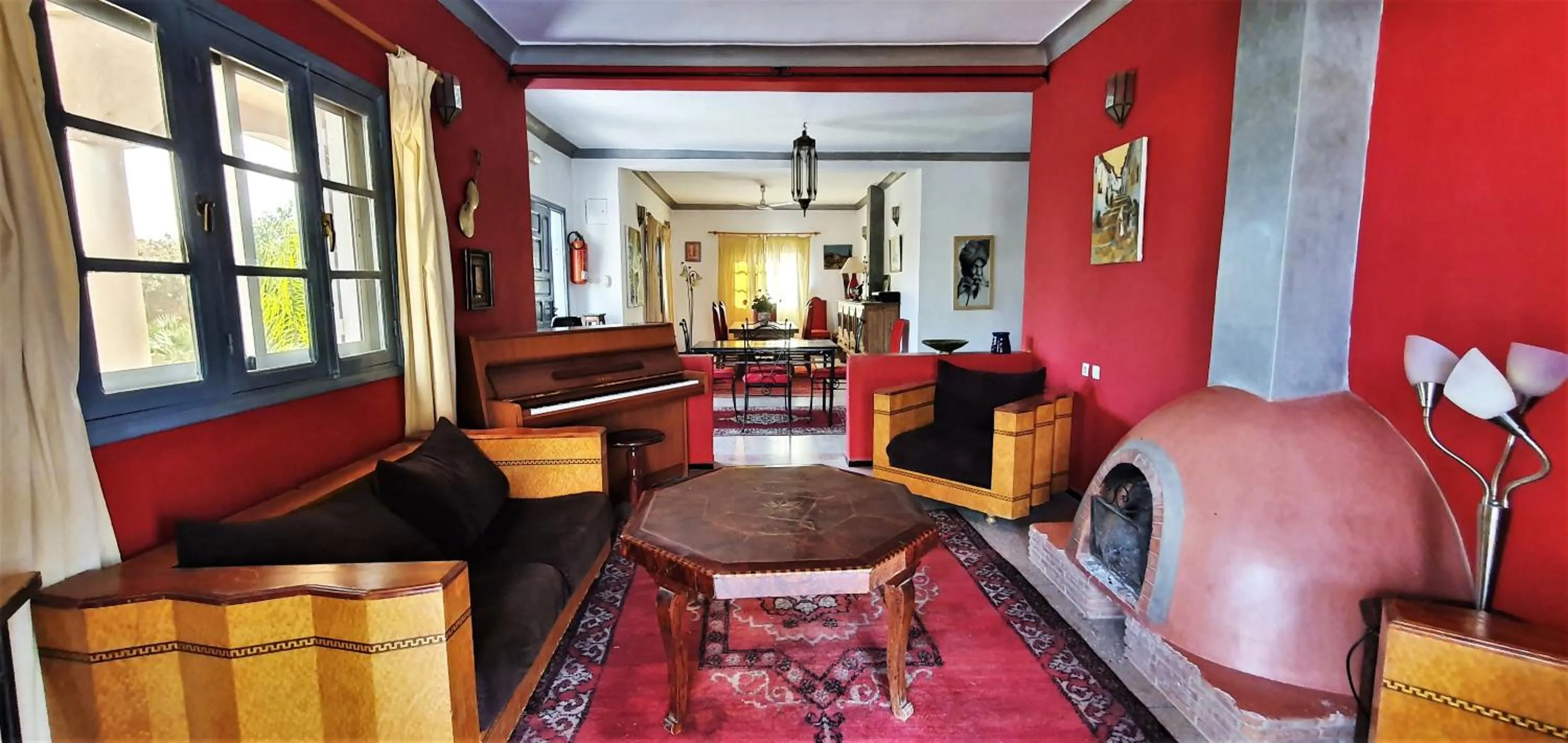 Living room in Relais Esmeralda