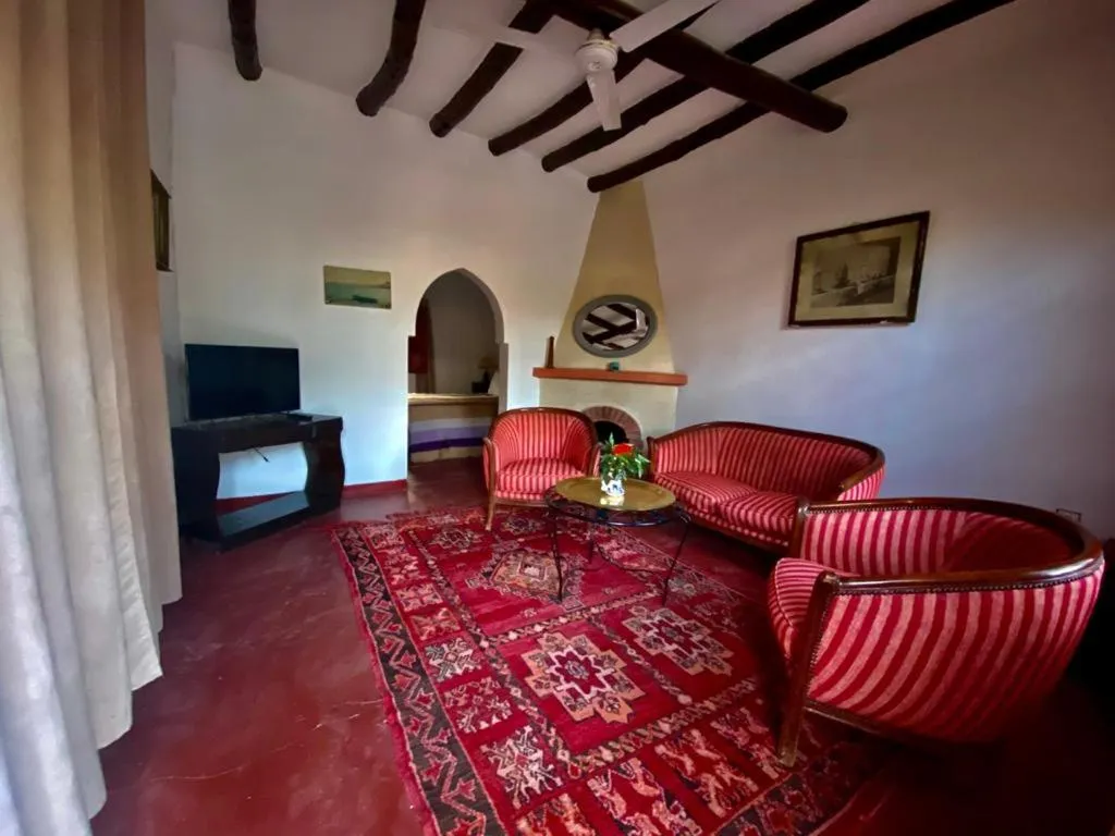 Living room in Relais Esmeralda