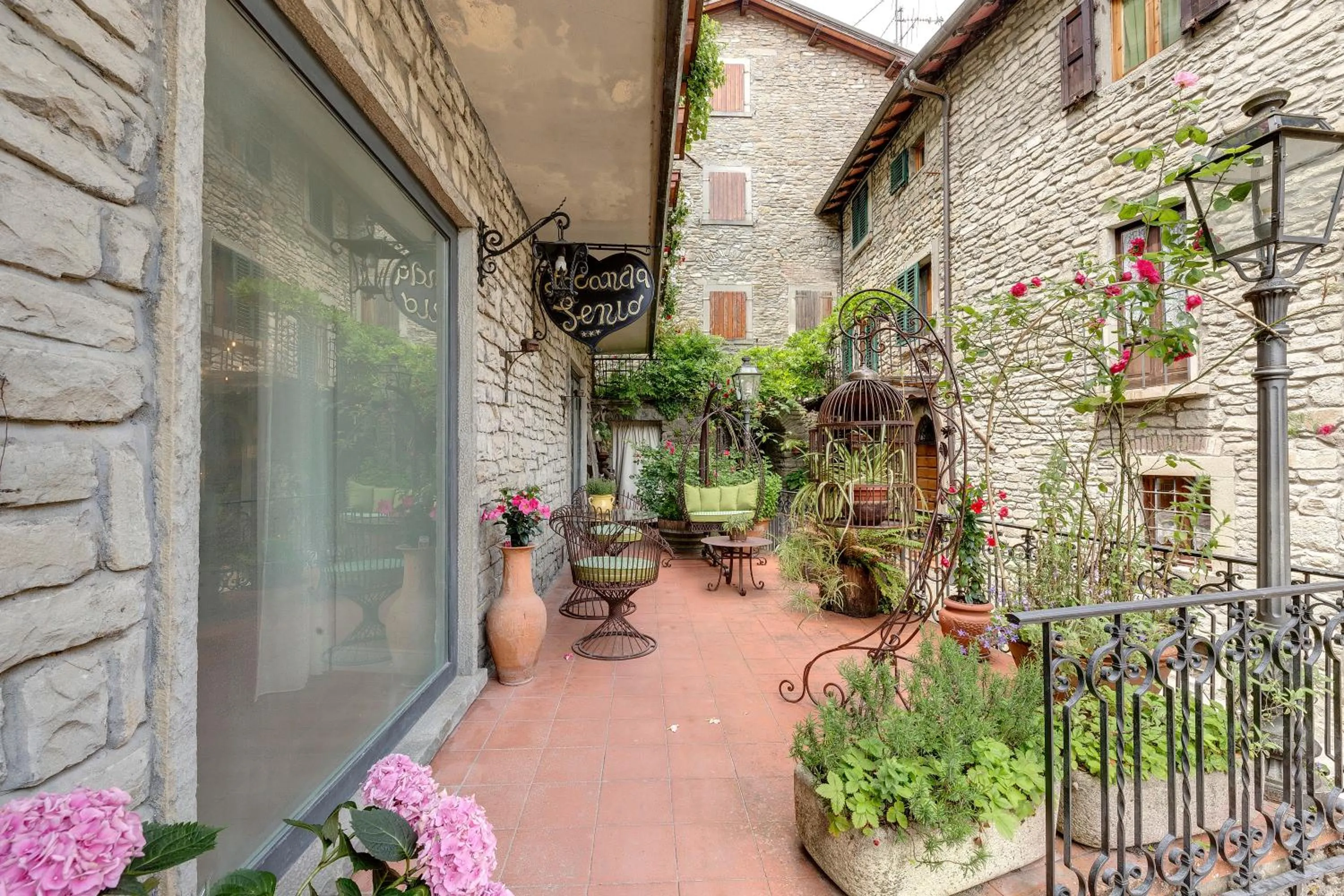 Property building in Locanda Senio