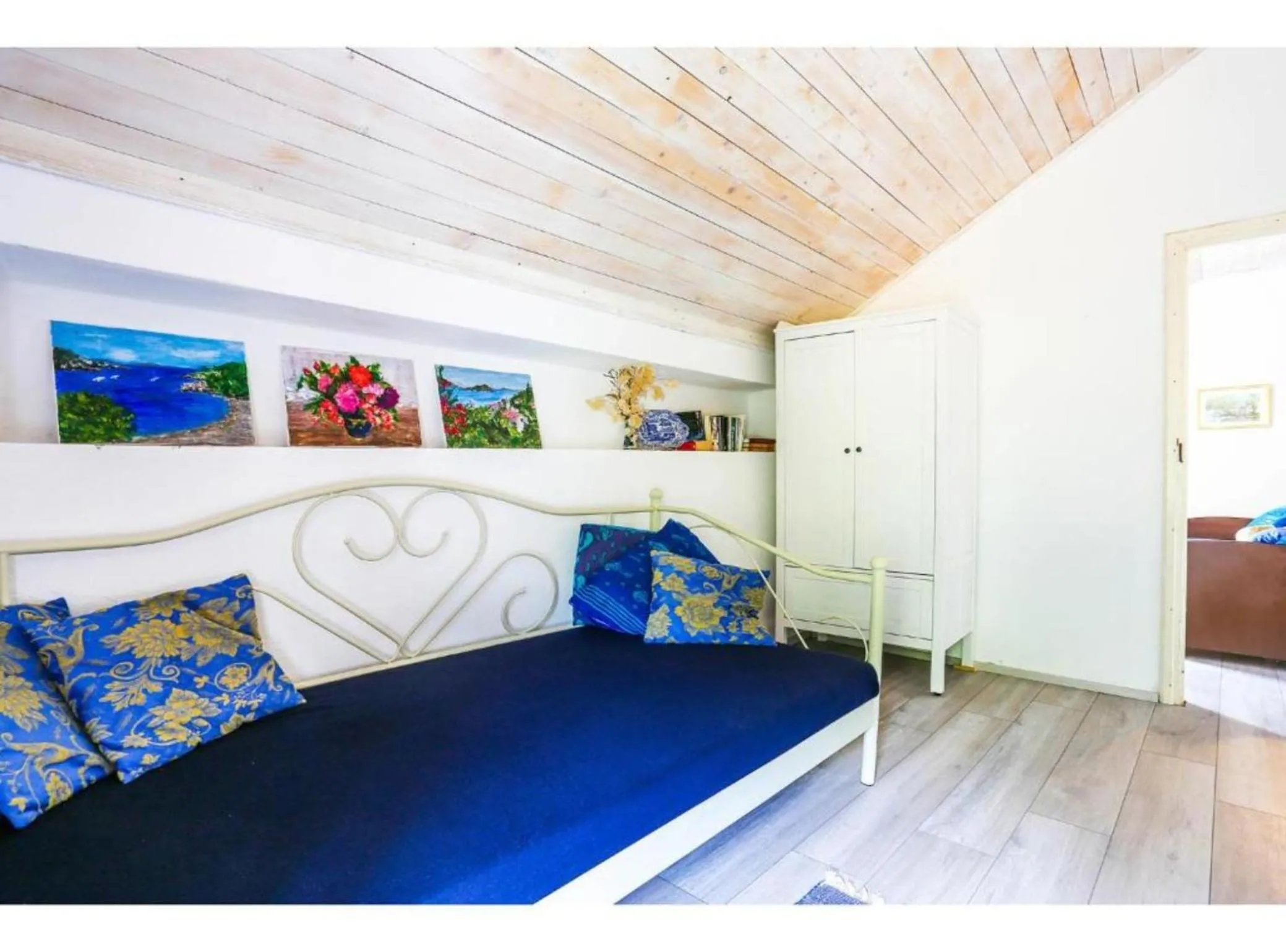 Lobby or reception, Bed in Seaside Holiday Home Andrija