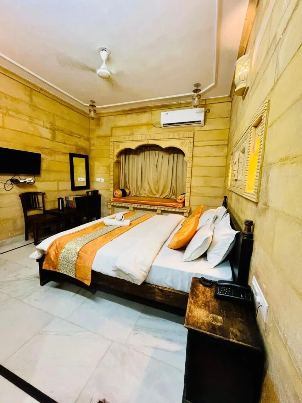 TV and multimedia, Bed in Wonbin Safari Jaisalmer