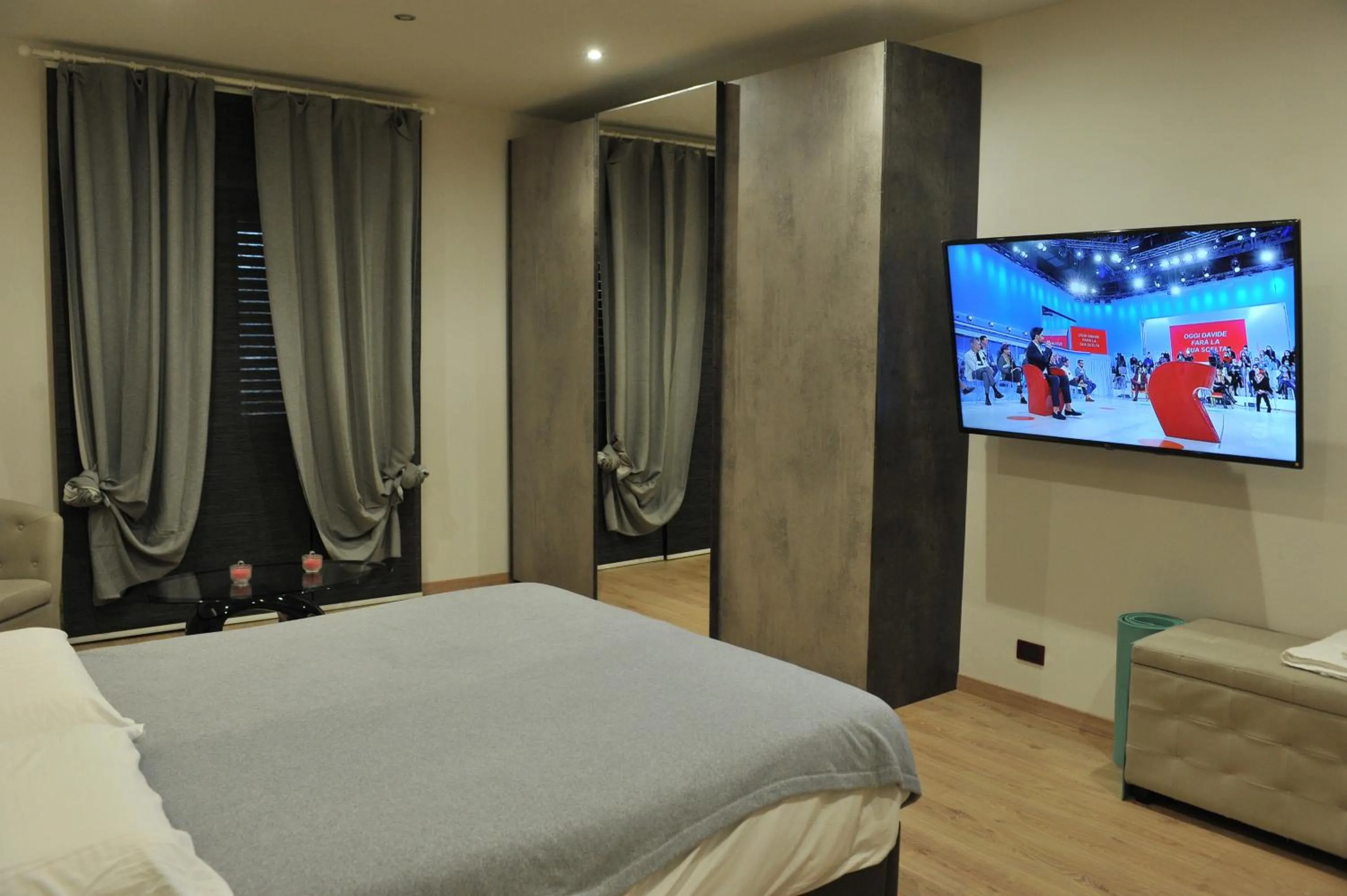 Bed in Hotel Theotokos