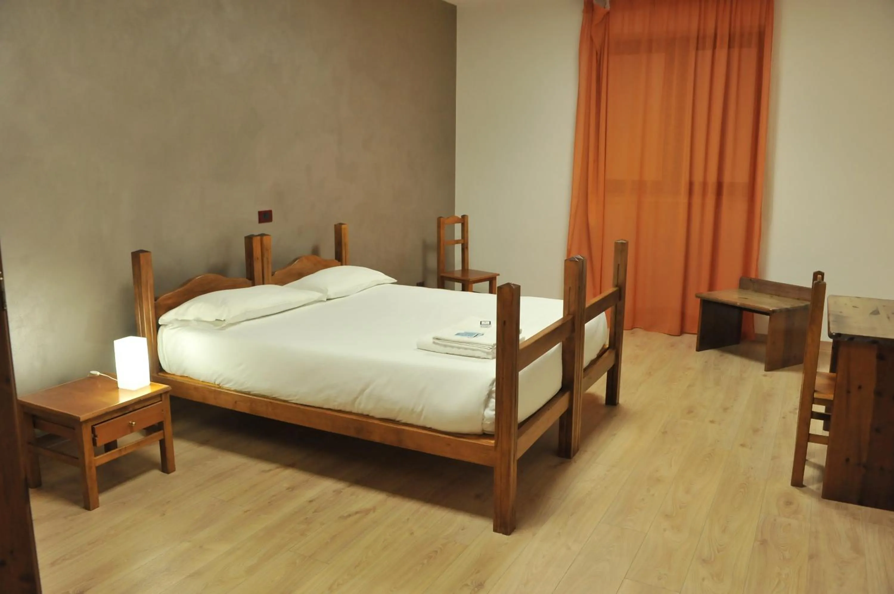 Bed in Hotel Theotokos