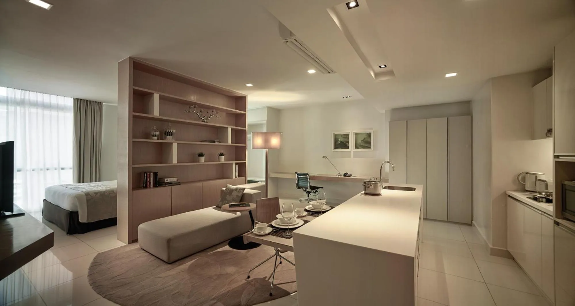 Kitchen or kitchenette in PARKROYAL Serviced Suites Kuala Lumpur