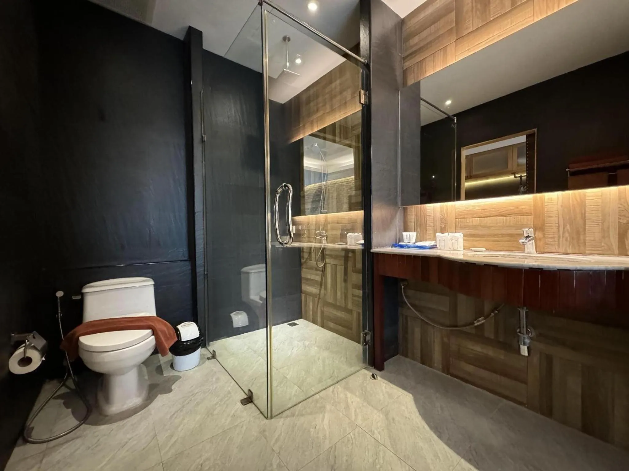 Shower in La Isla Pranburi Beach Resort