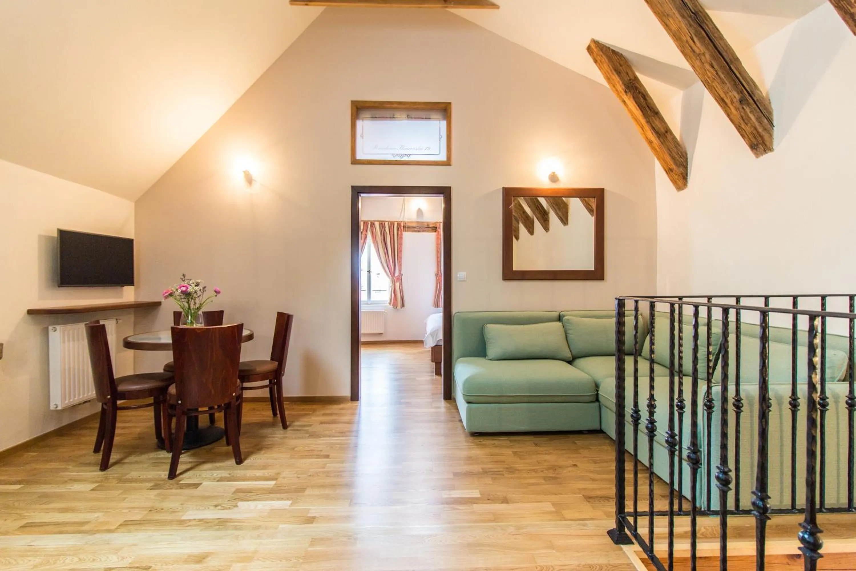 Living room in Residence Thunovska