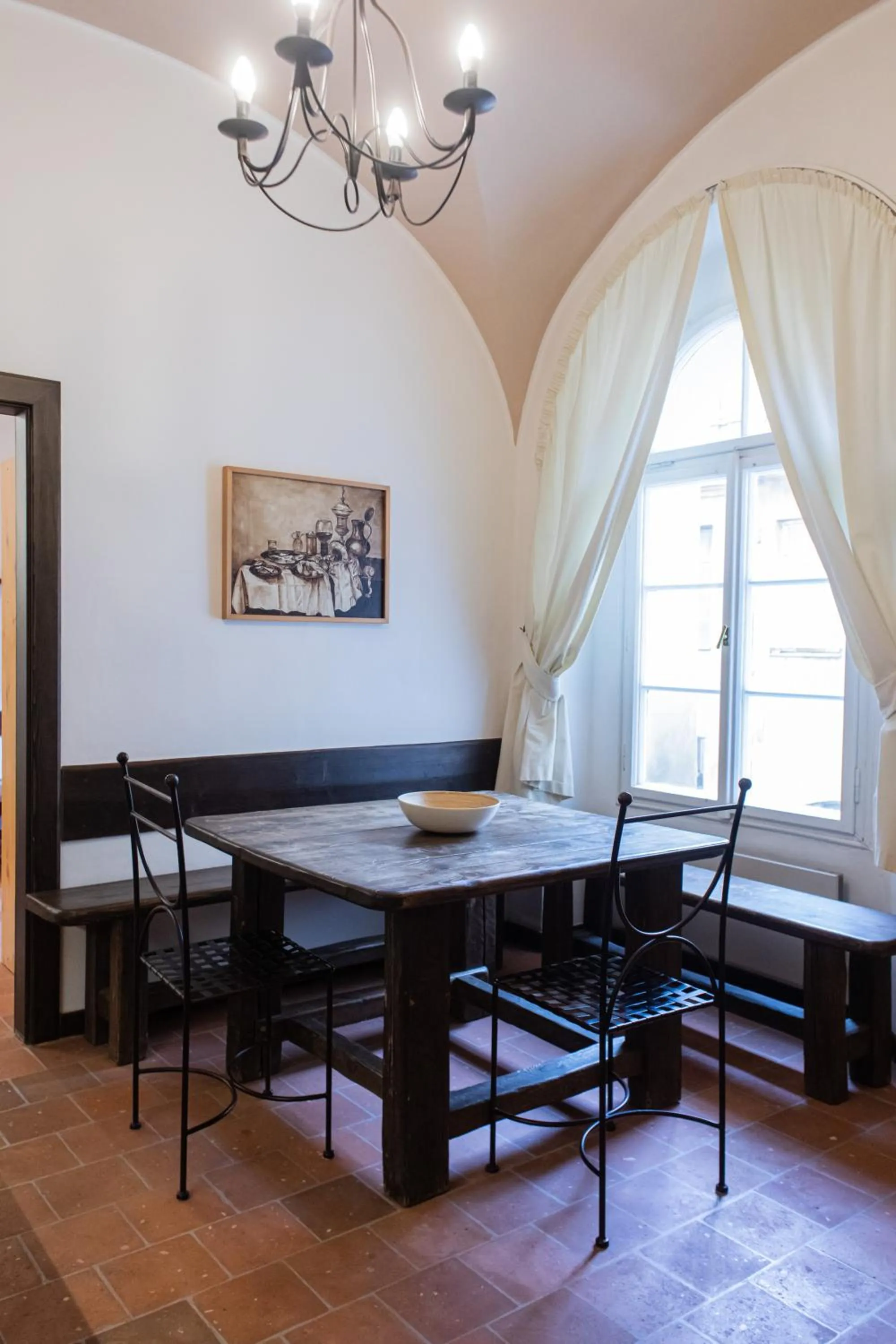 Dining area in Residence Thunovska