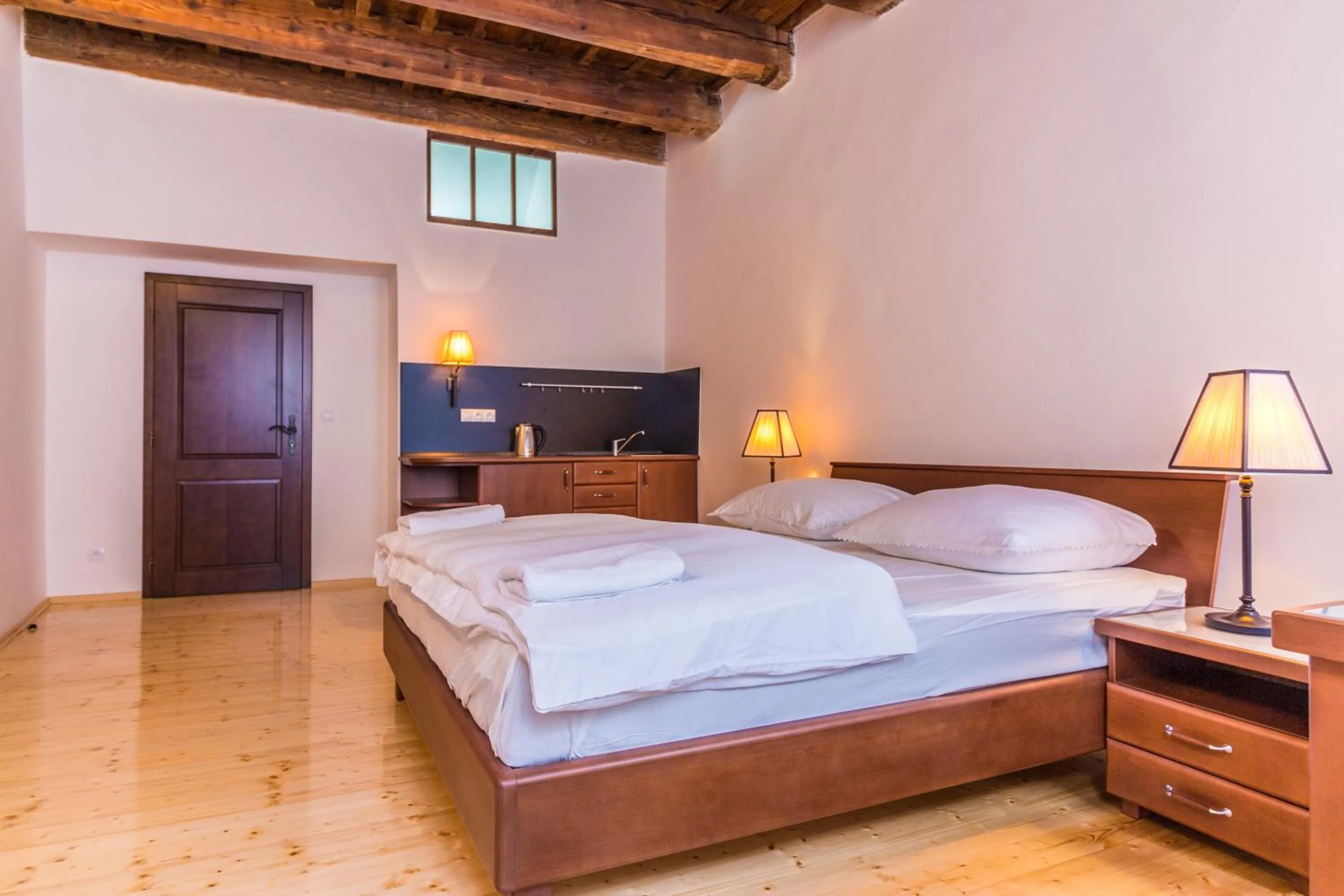 Bedroom, Bed in Residence Thunovska