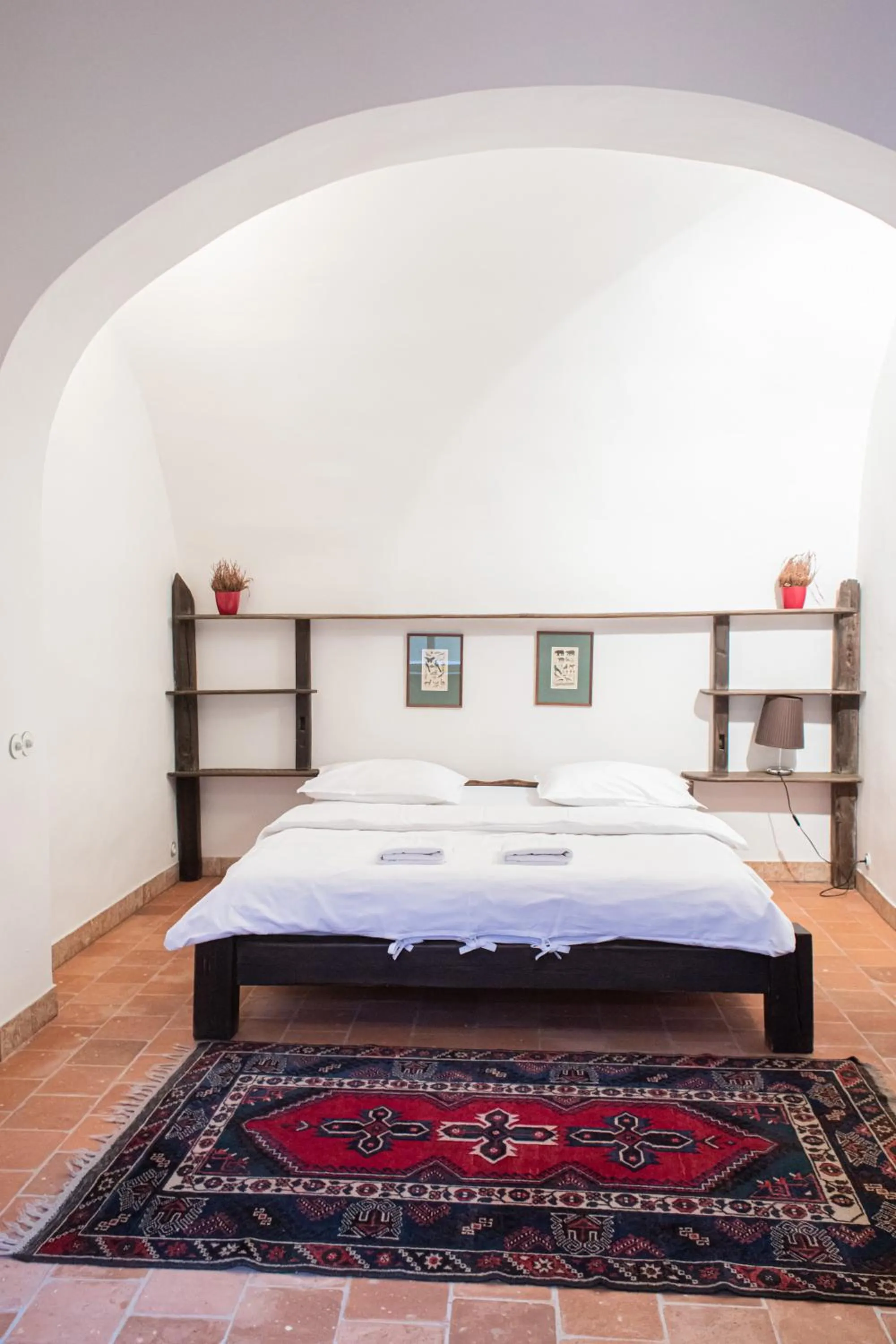 Bedroom, Bed in Residence Thunovska