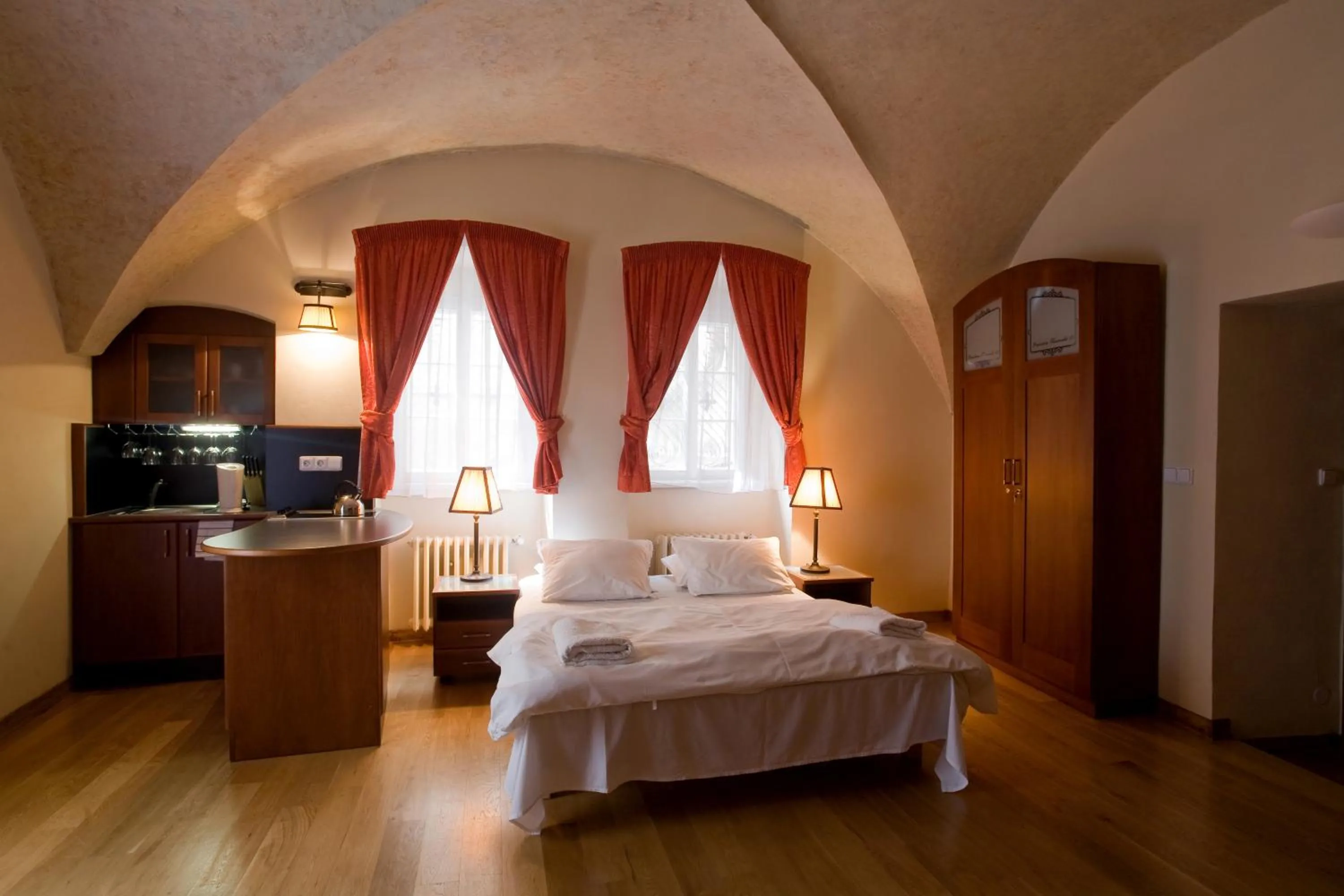 Photo of the whole room, Bed in Residence Thunovska