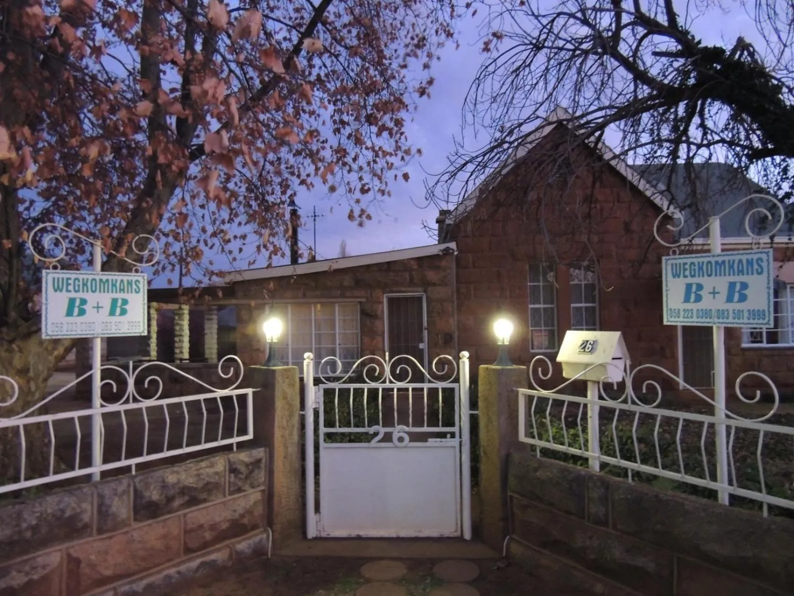 Property building in Wegkomkans B&B