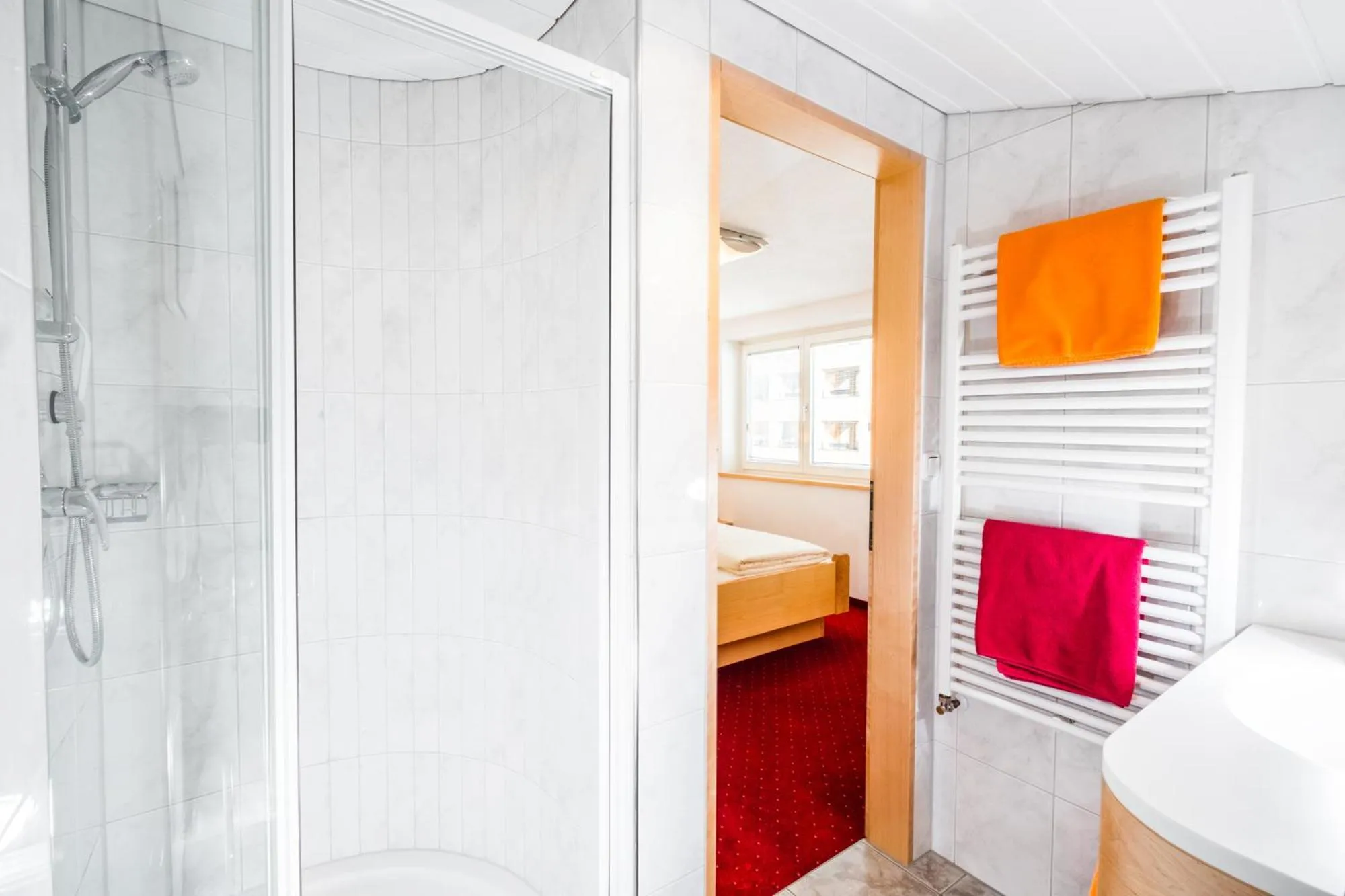 Bathroom in Hotel Garni Krumbach