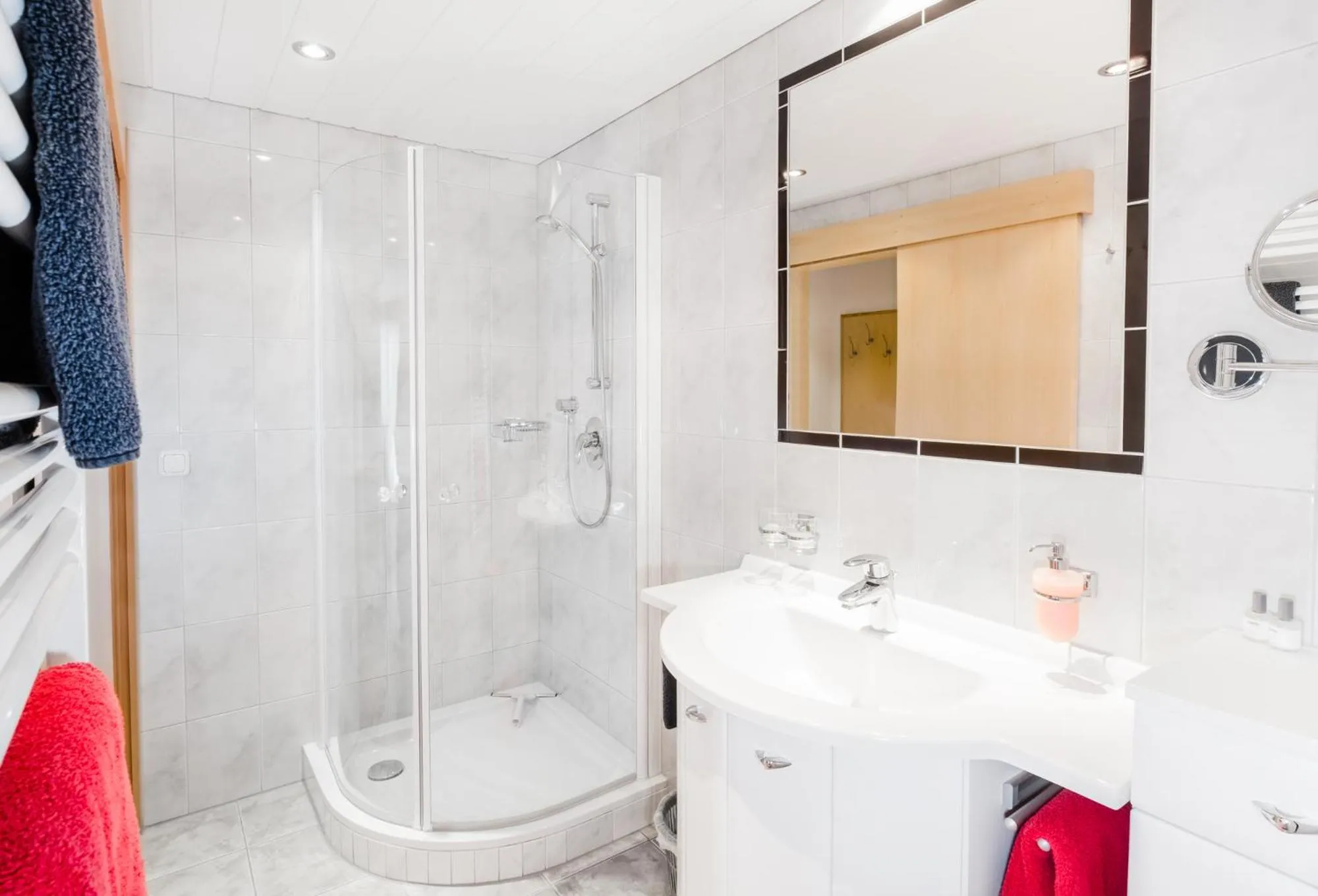 Shower in Hotel Garni Krumbach