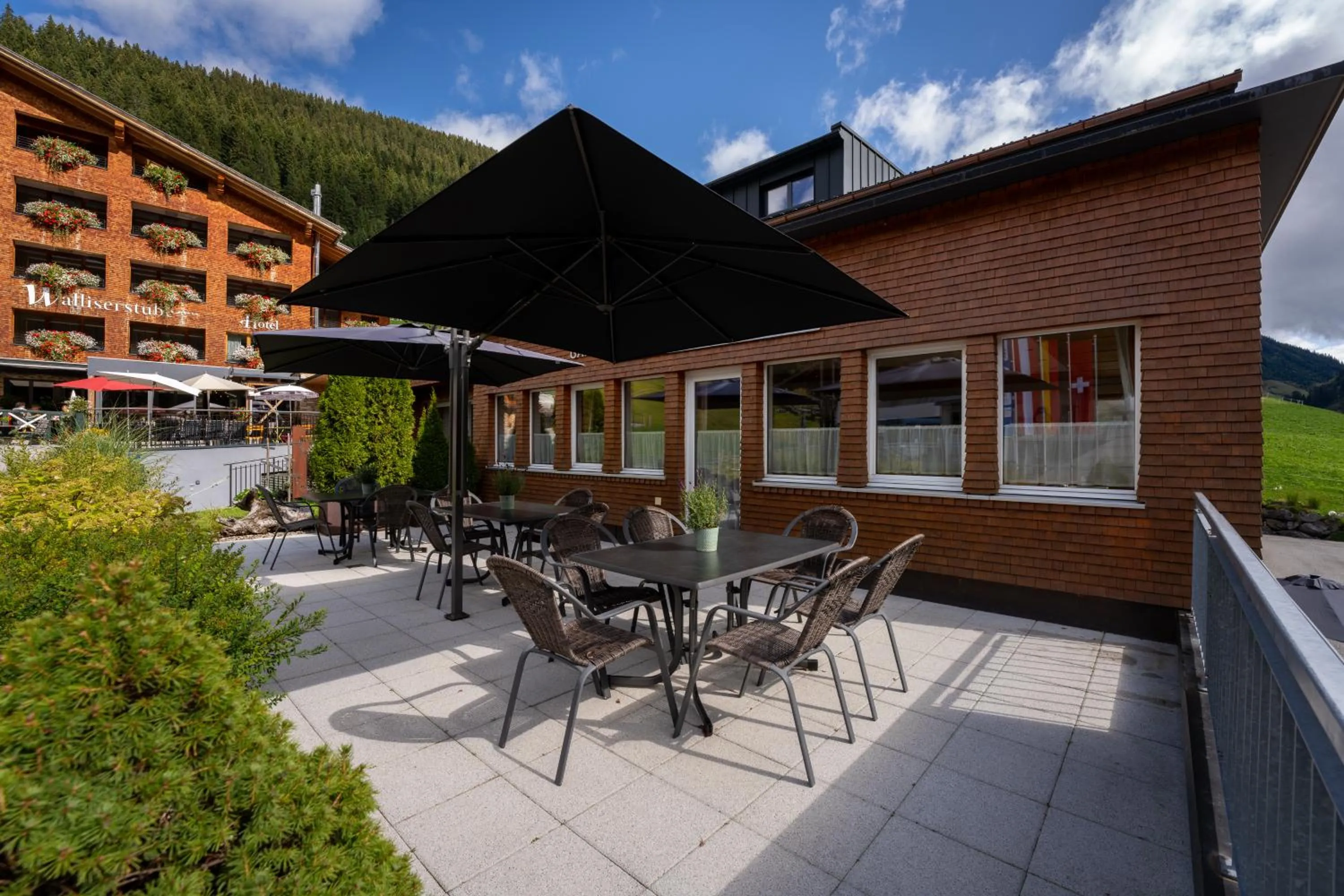 Balcony/Terrace in Hotel Garni Krumbach