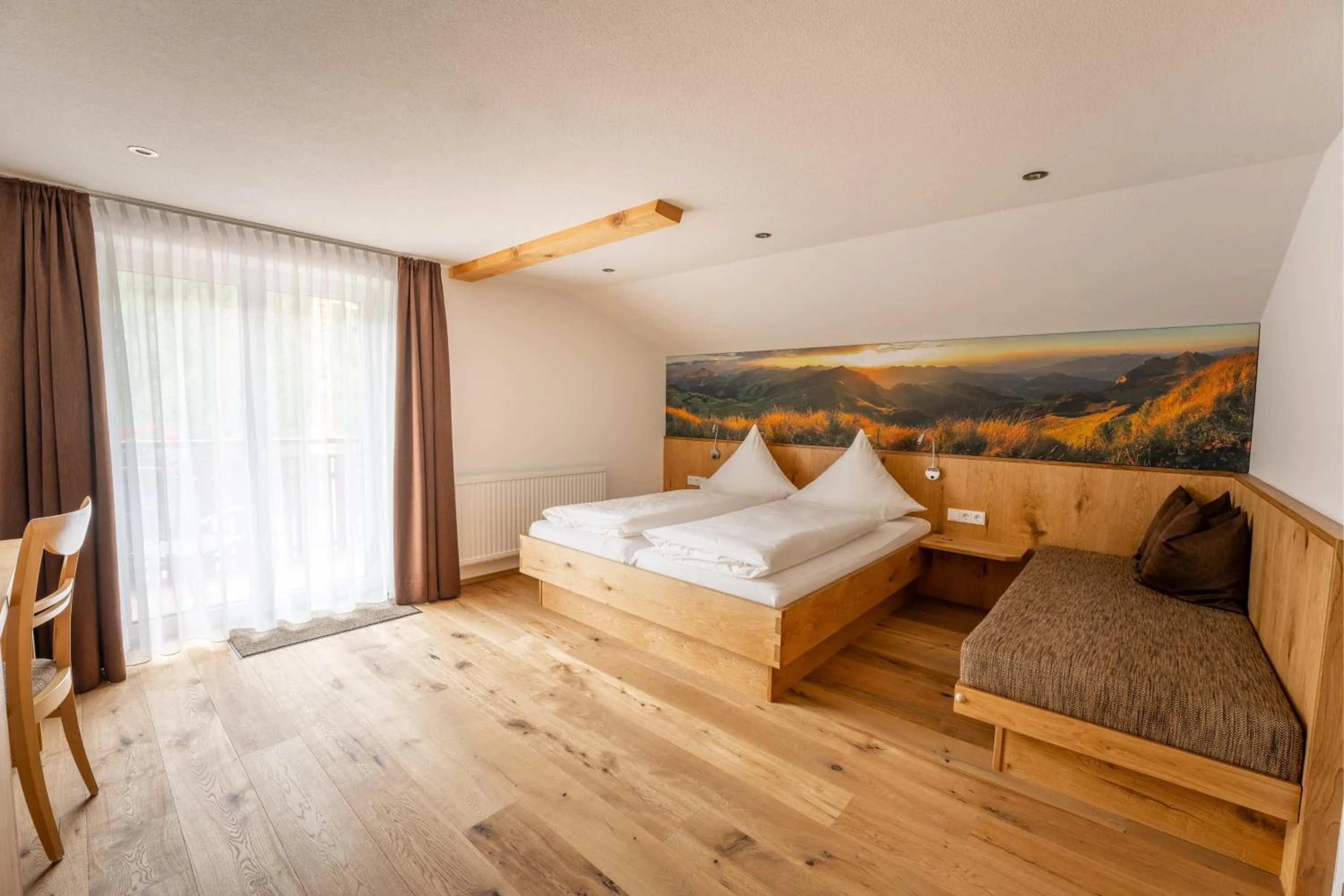 Bedroom in Hotel Garni Krumbach