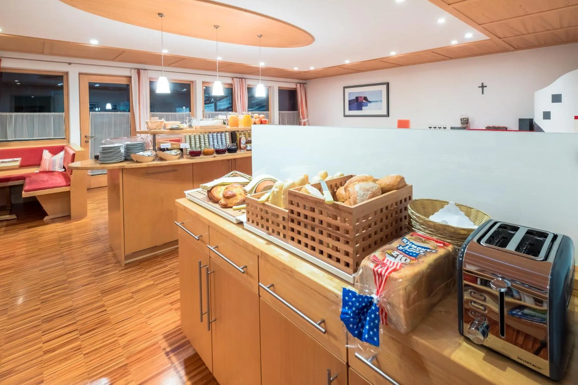 Breakfast in Hotel Garni Krumbach