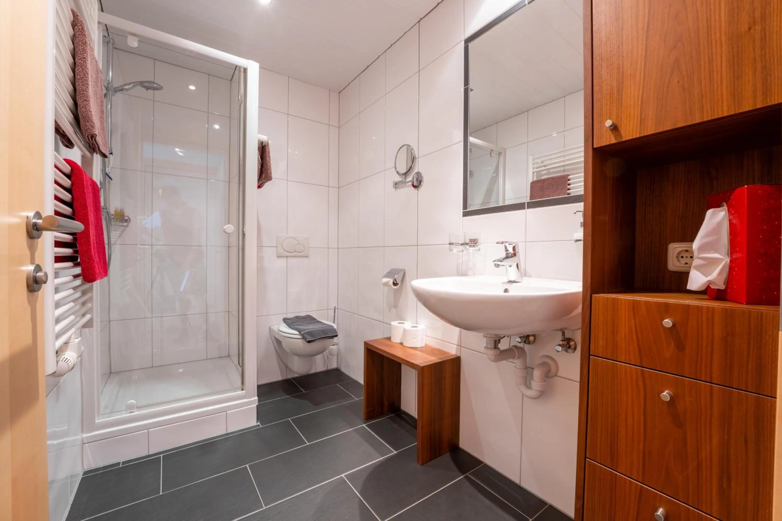 Shower in Hotel Garni Krumbach