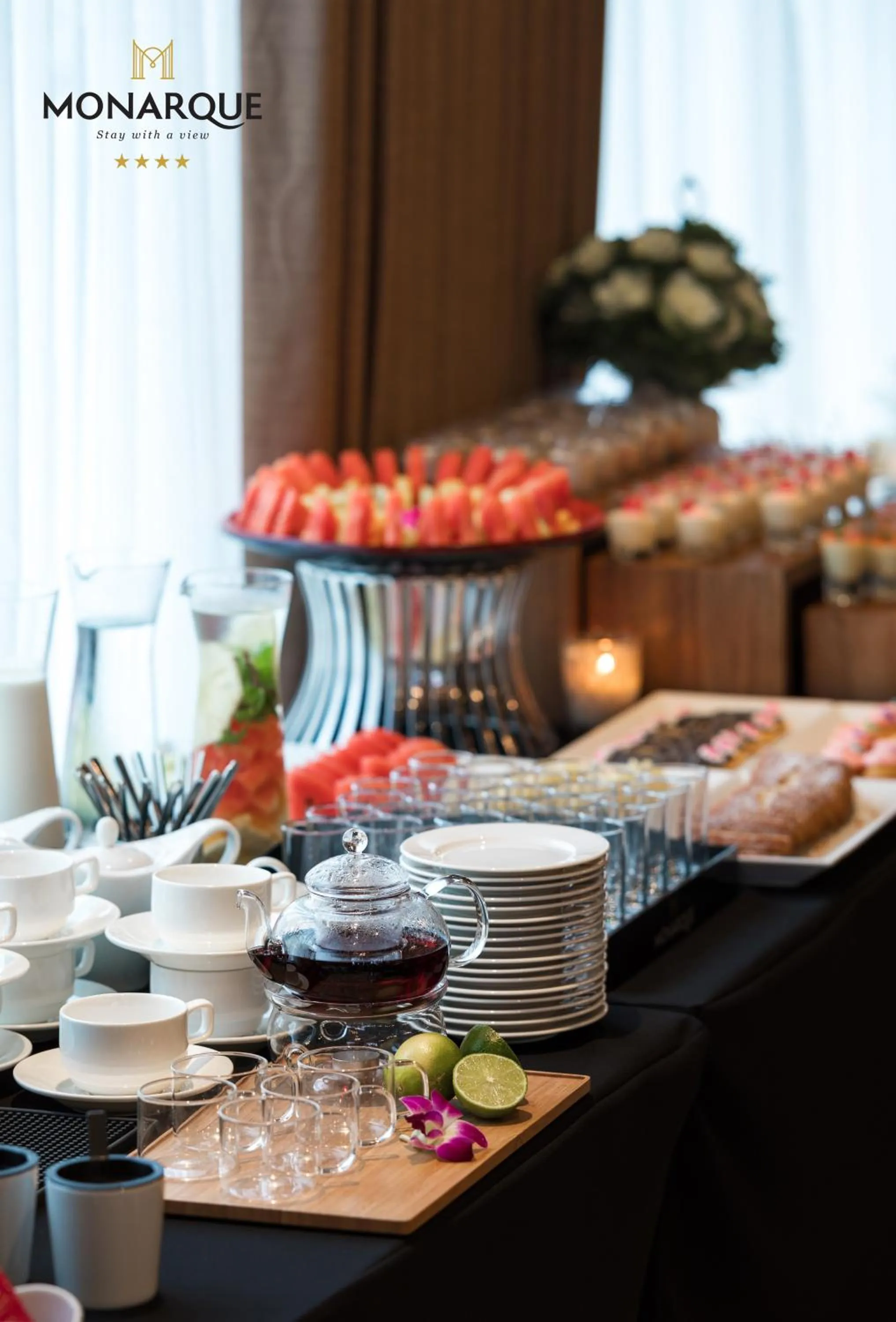 Food and drinks in Monarque Hotel Danang