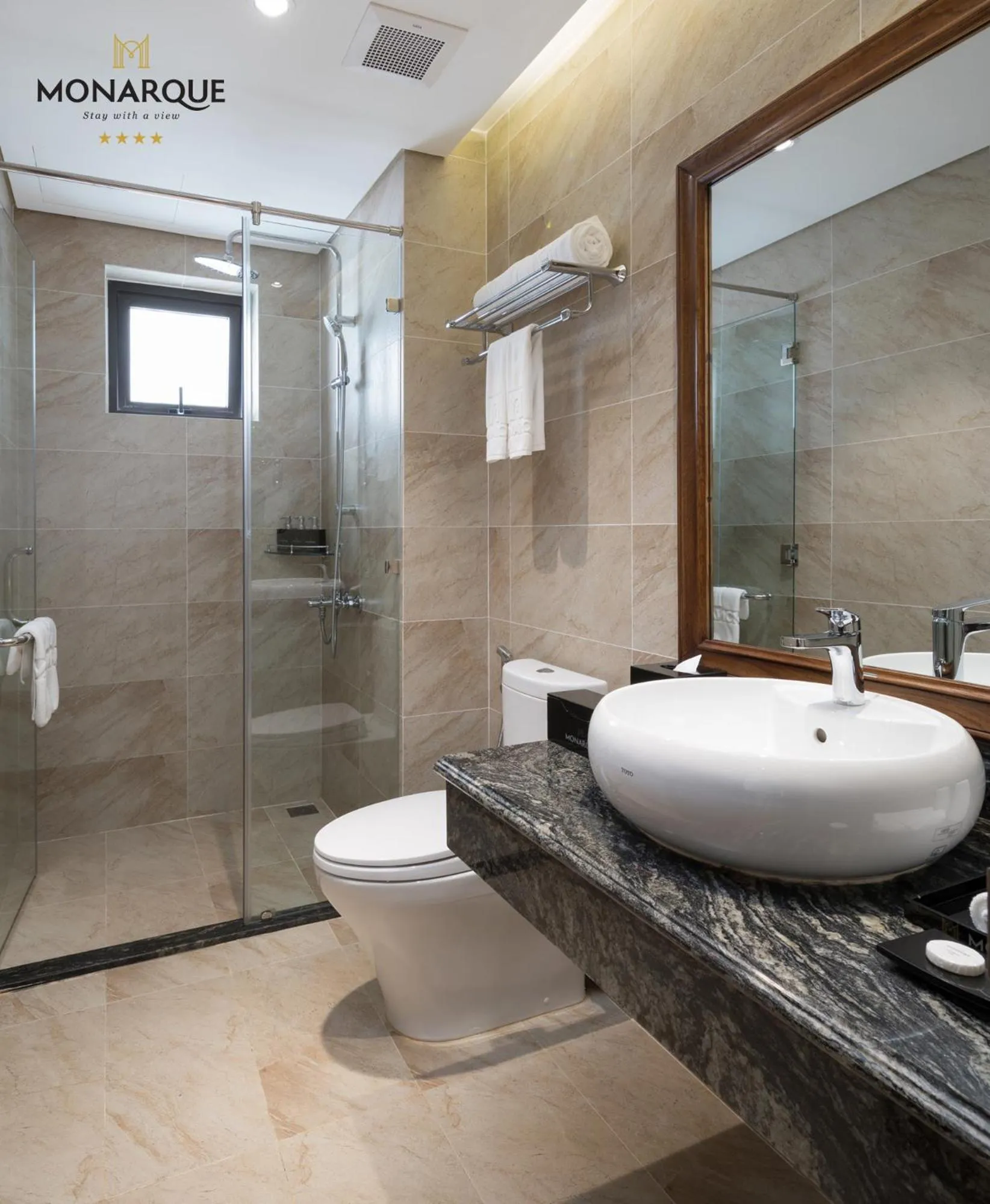 Bathroom in Monarque Hotel Danang