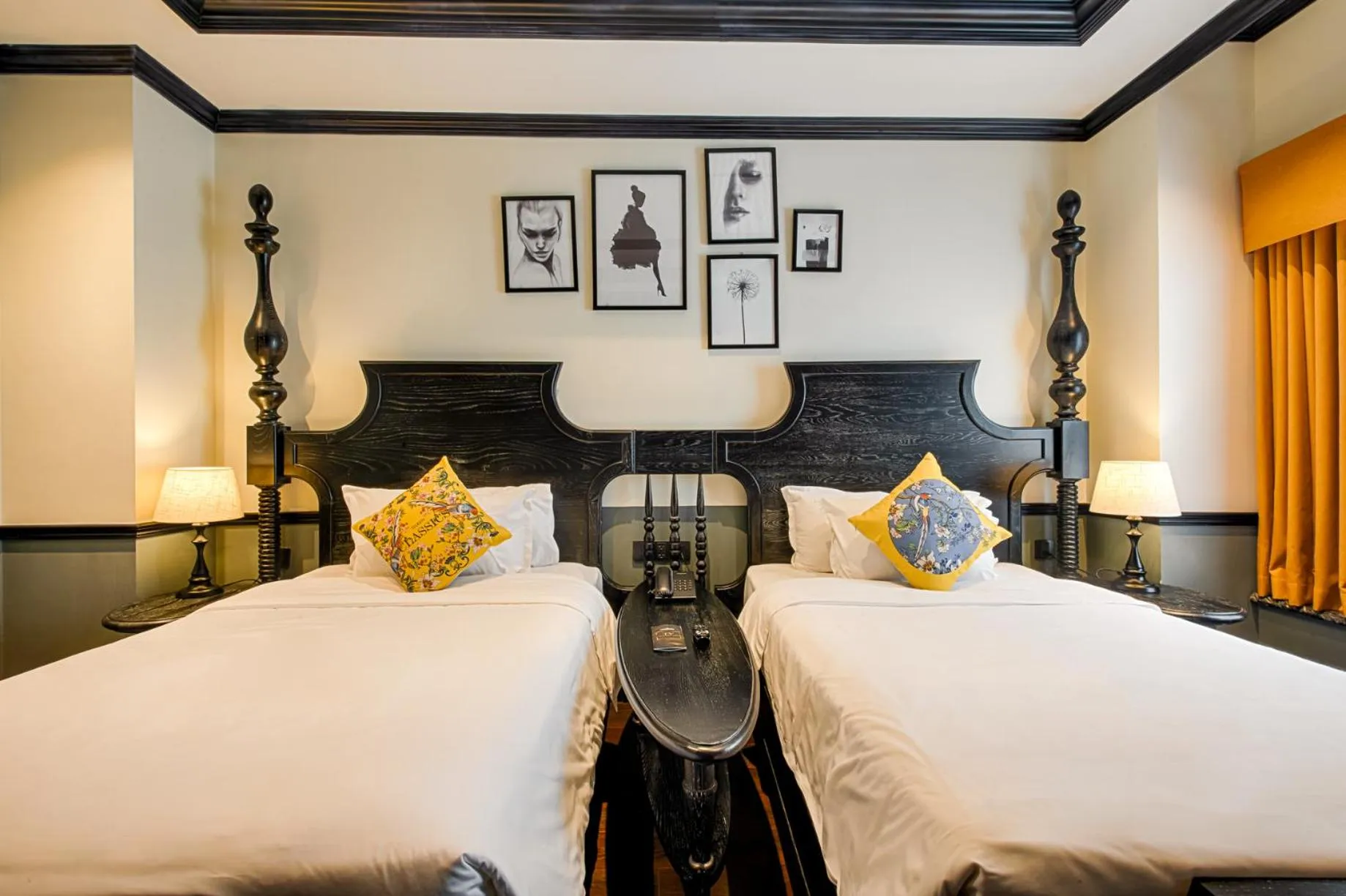 Bed in Monarque Hotel Danang