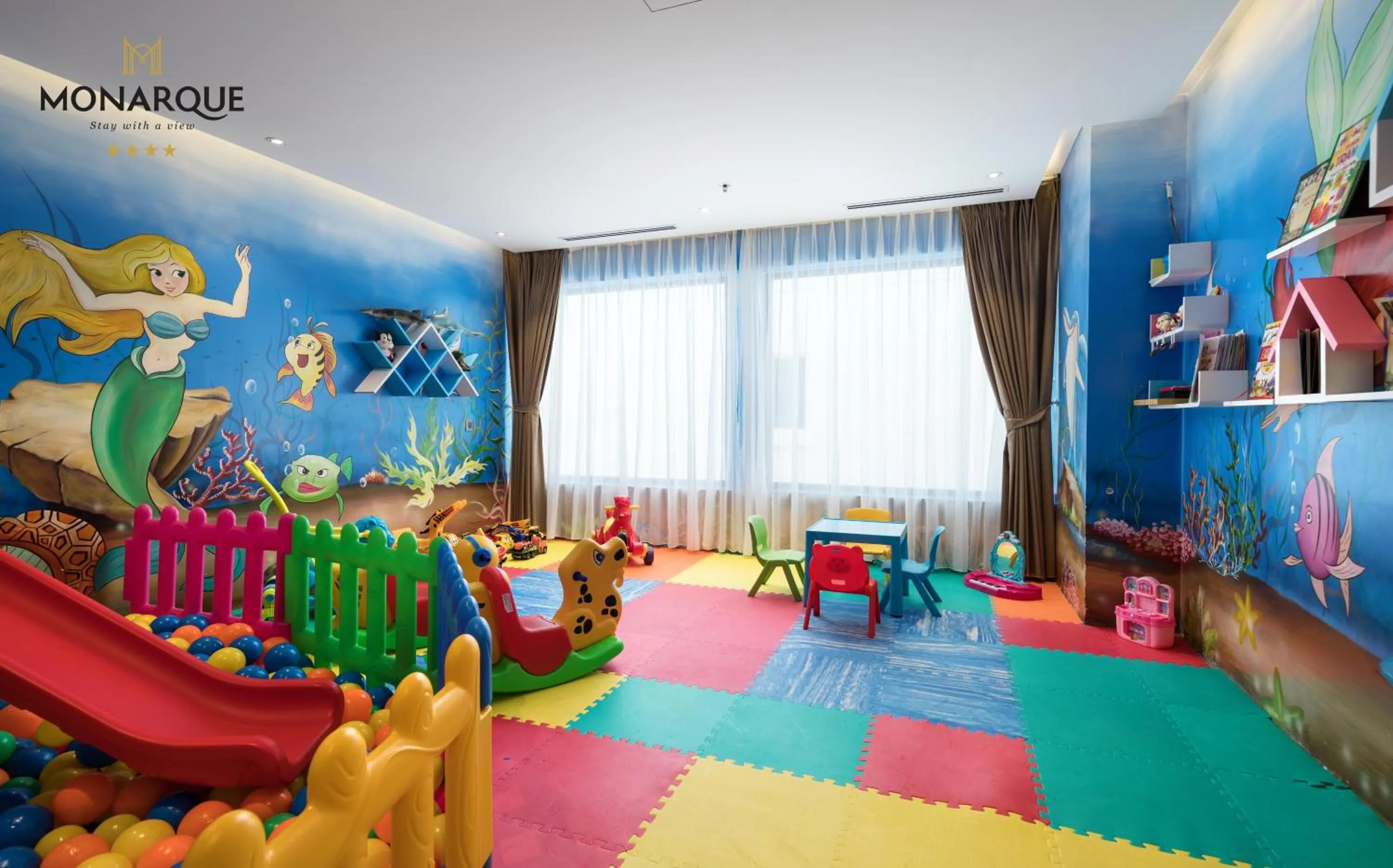 Children play ground in Monarque Hotel Danang