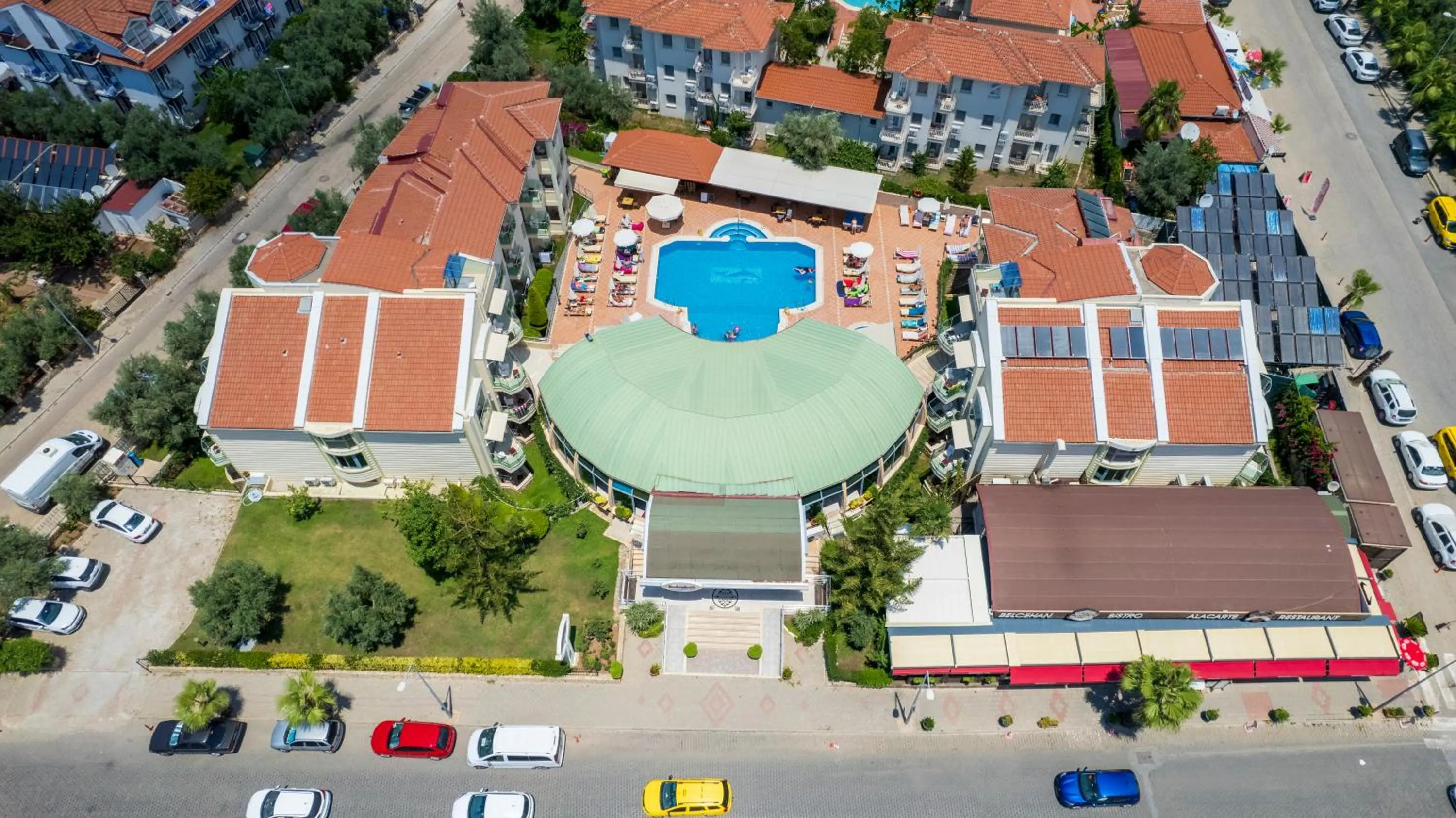 Bird's eye view in Belcehan Hotel