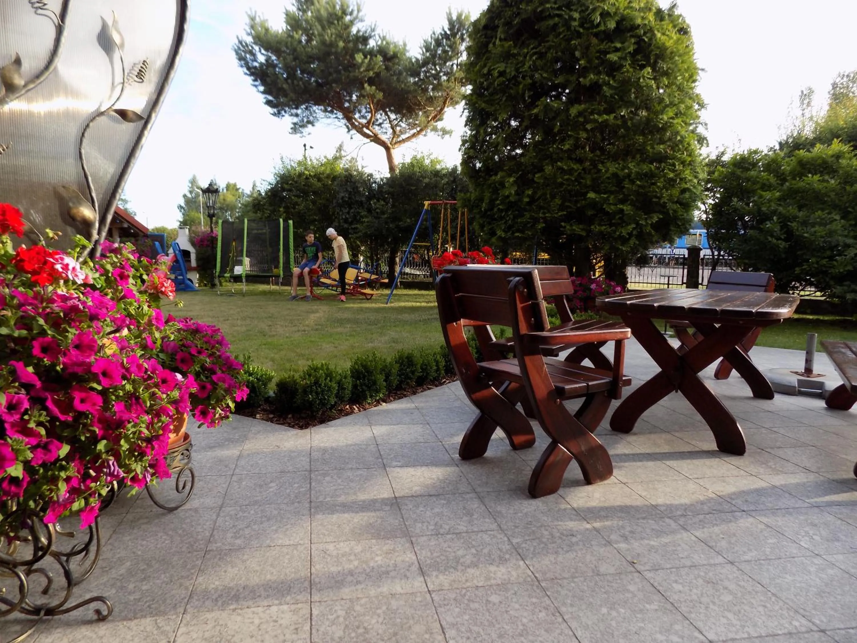 Children play ground in Pensjonat Angela