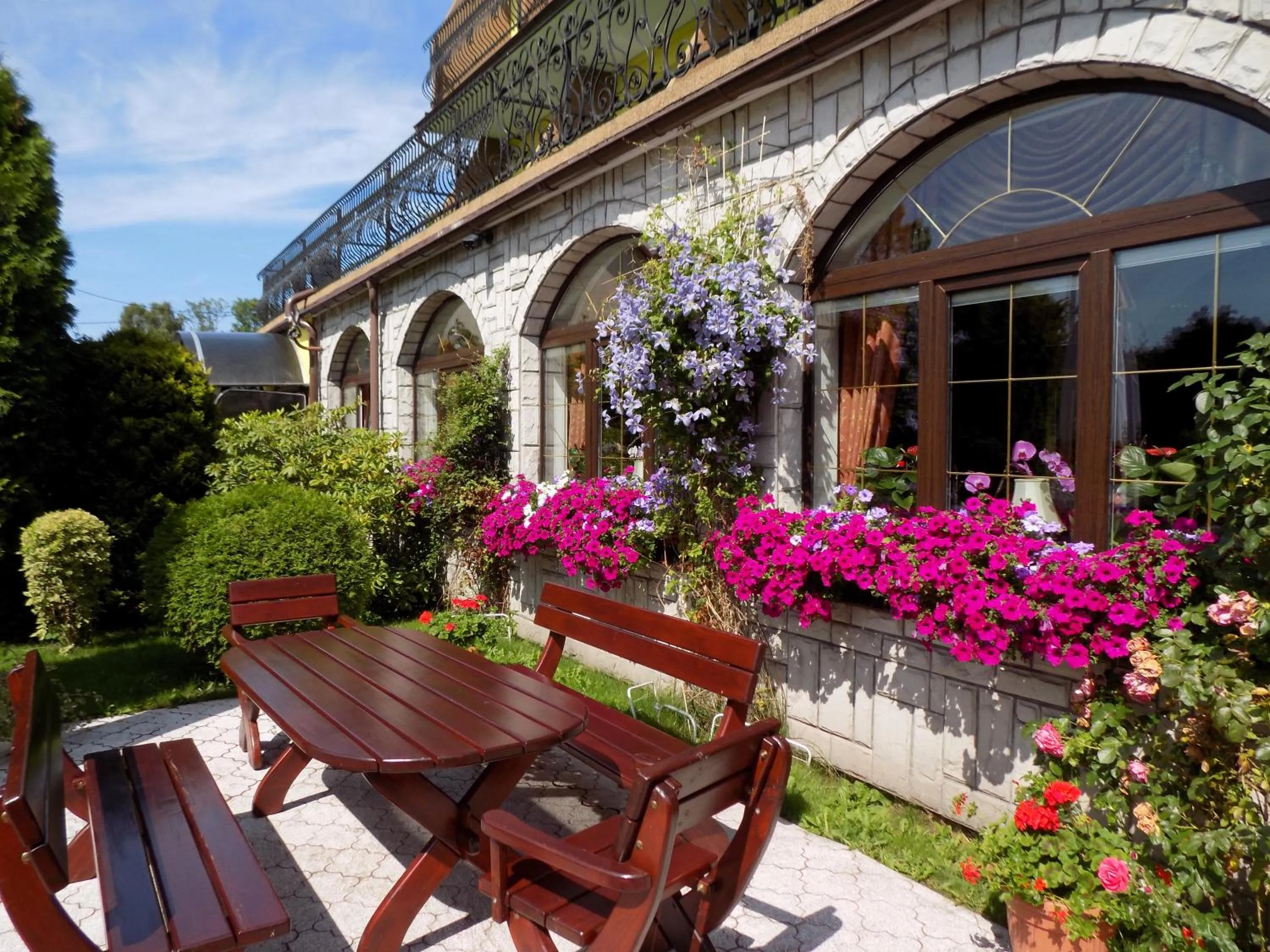 Garden in Pensjonat Angela