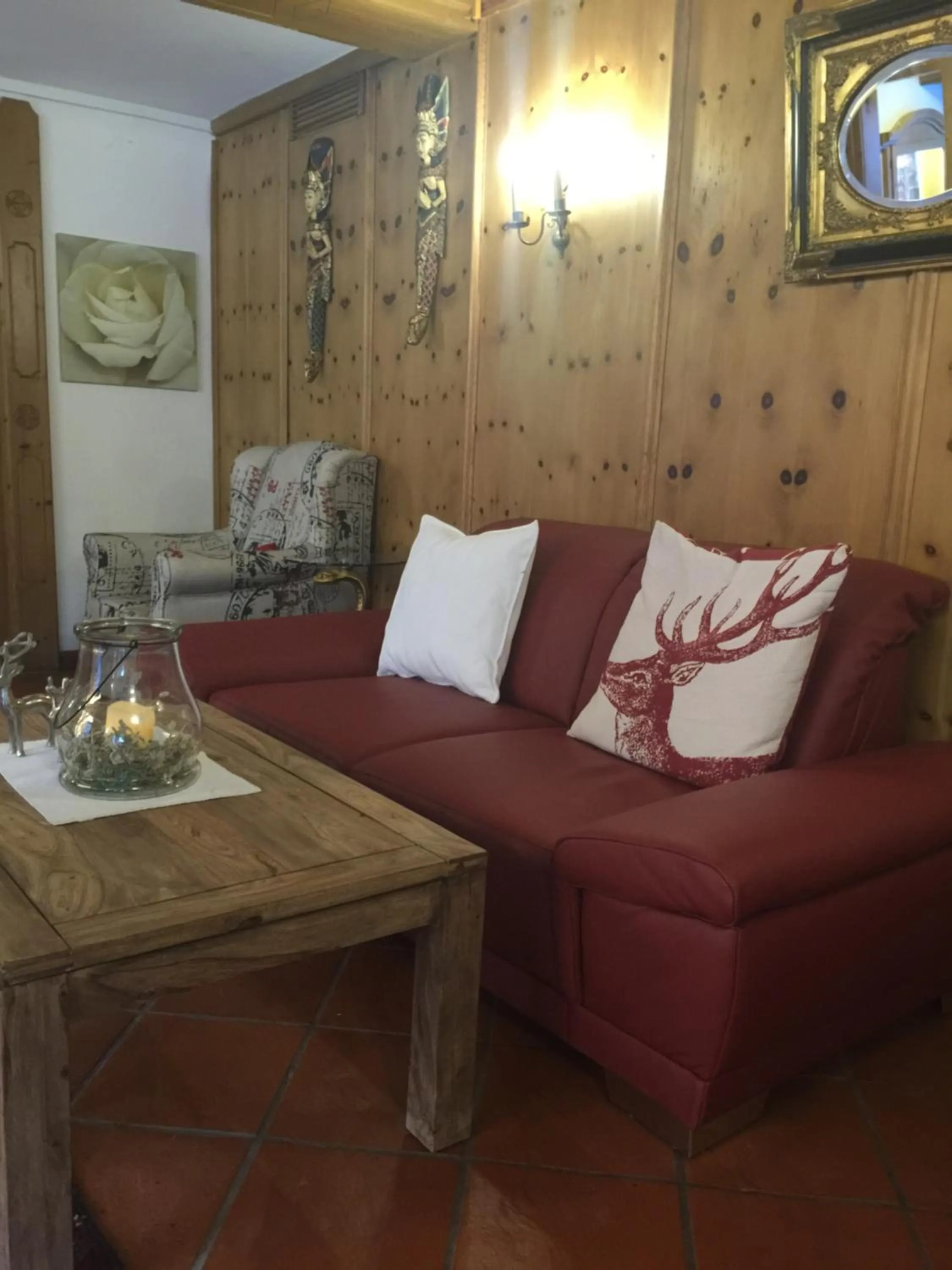 Seating area in Hotel Olympia