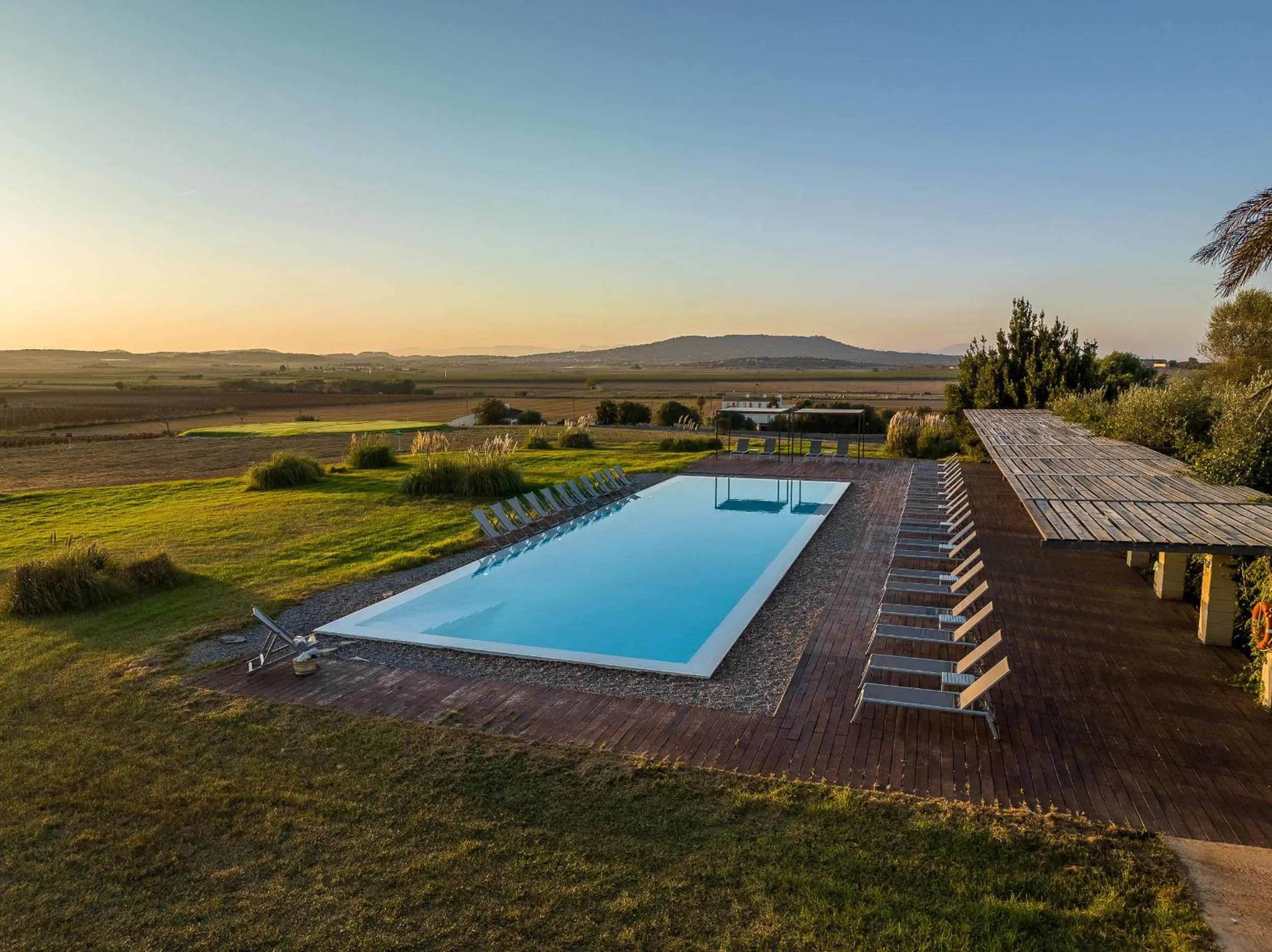 Swimming pool in Hotel Sa Franquesa Nova