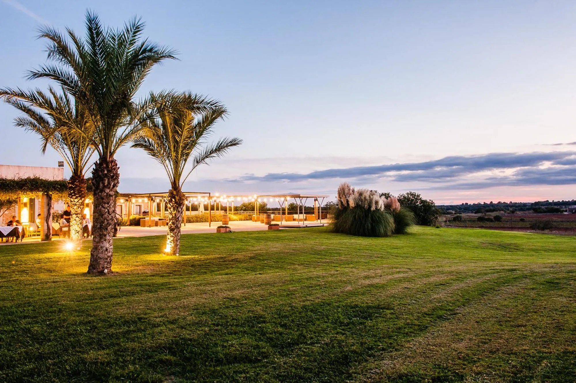 Garden in Hotel Sa Franquesa Nova