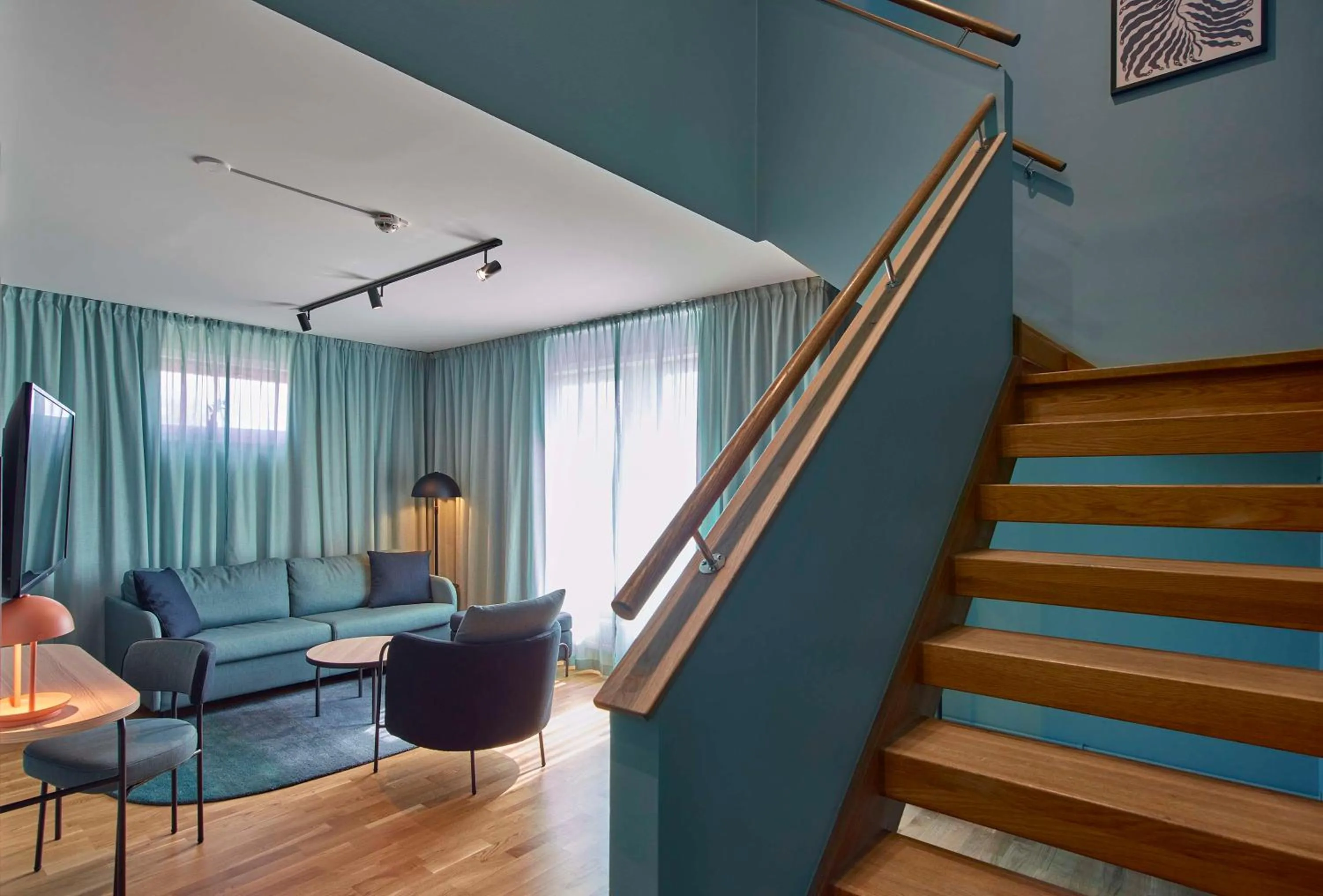 Bedroom in Scandic Borlänge