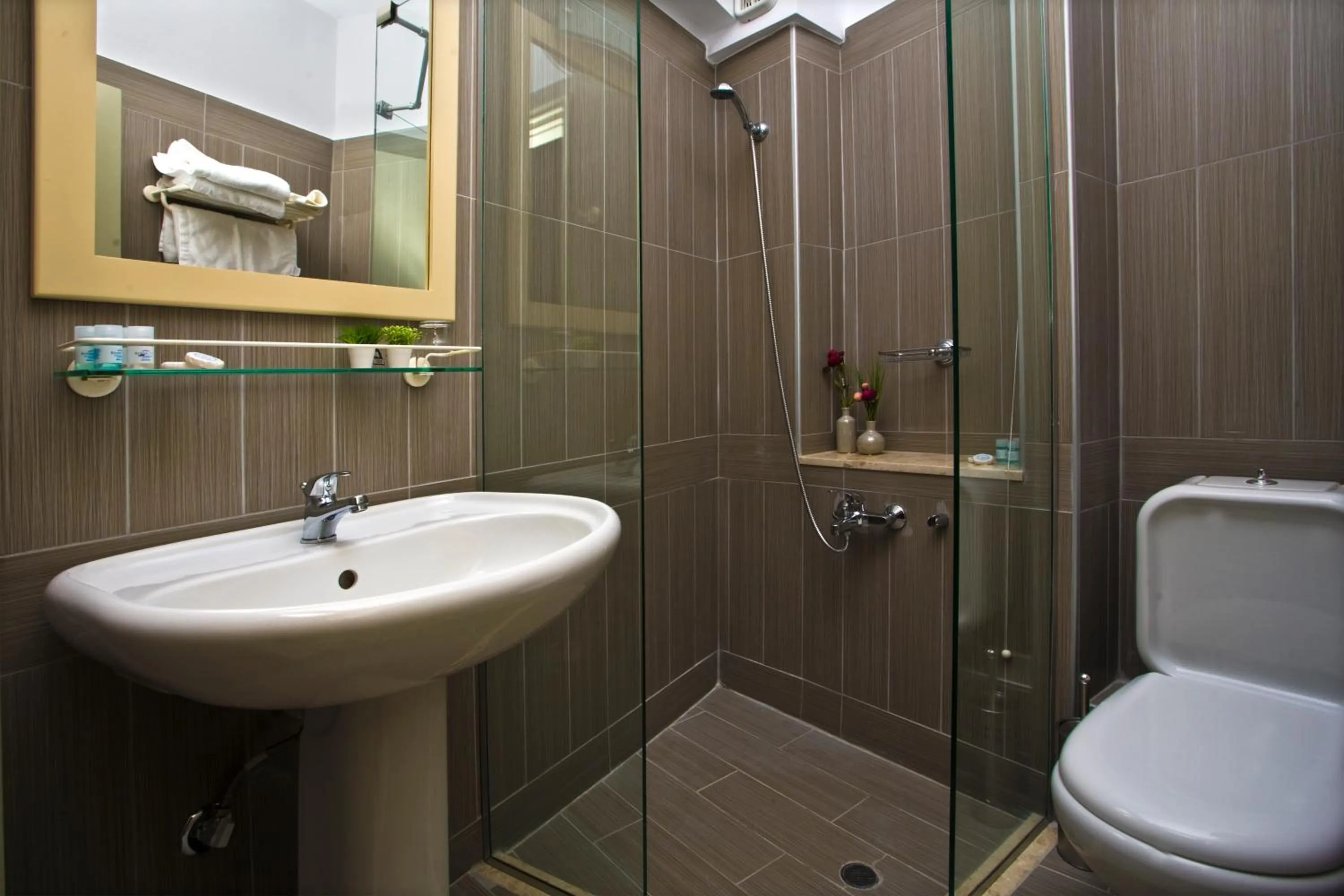 Bathroom in Astron Hotel