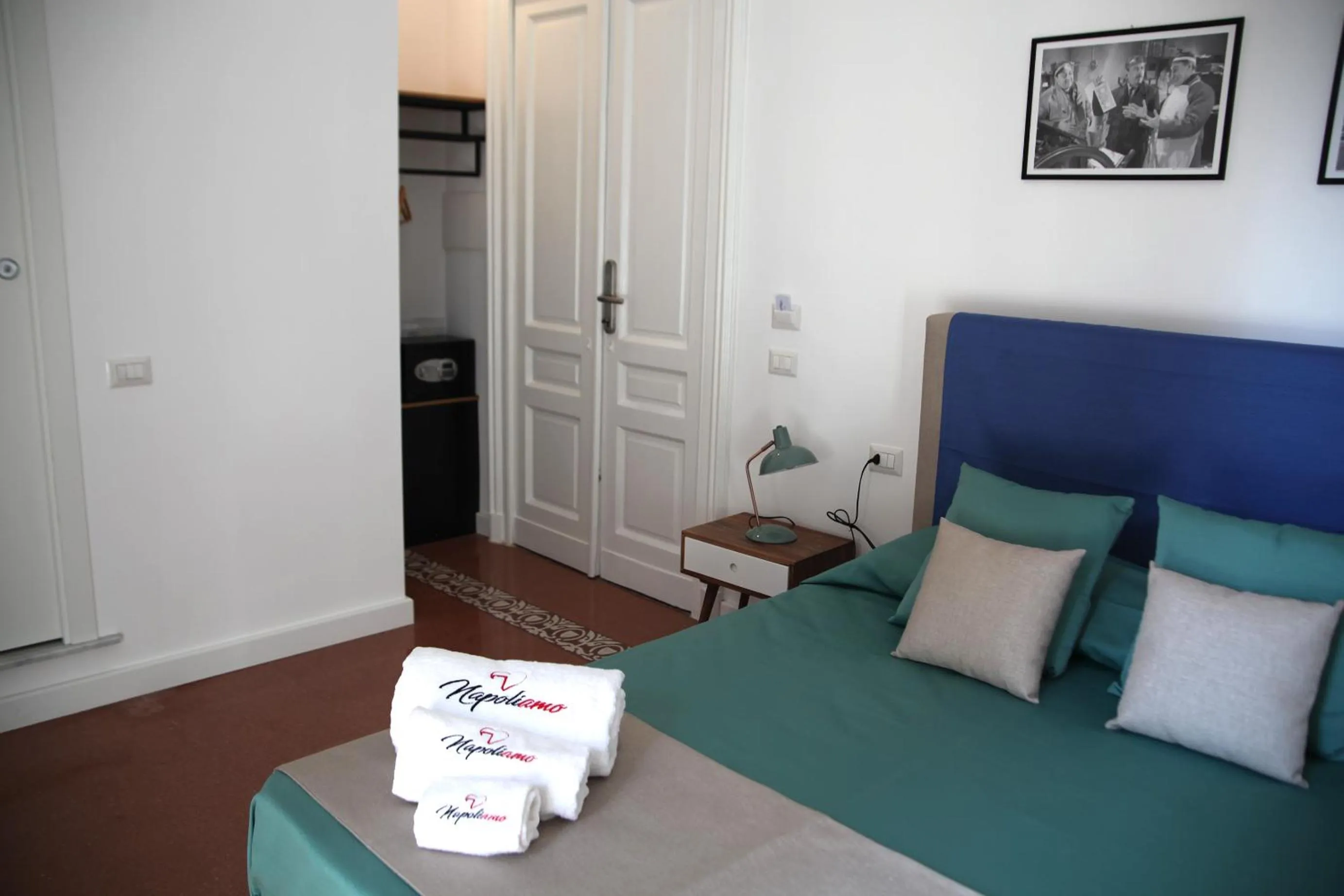 Photo of the whole room, Bed in Napoliamo Guest House