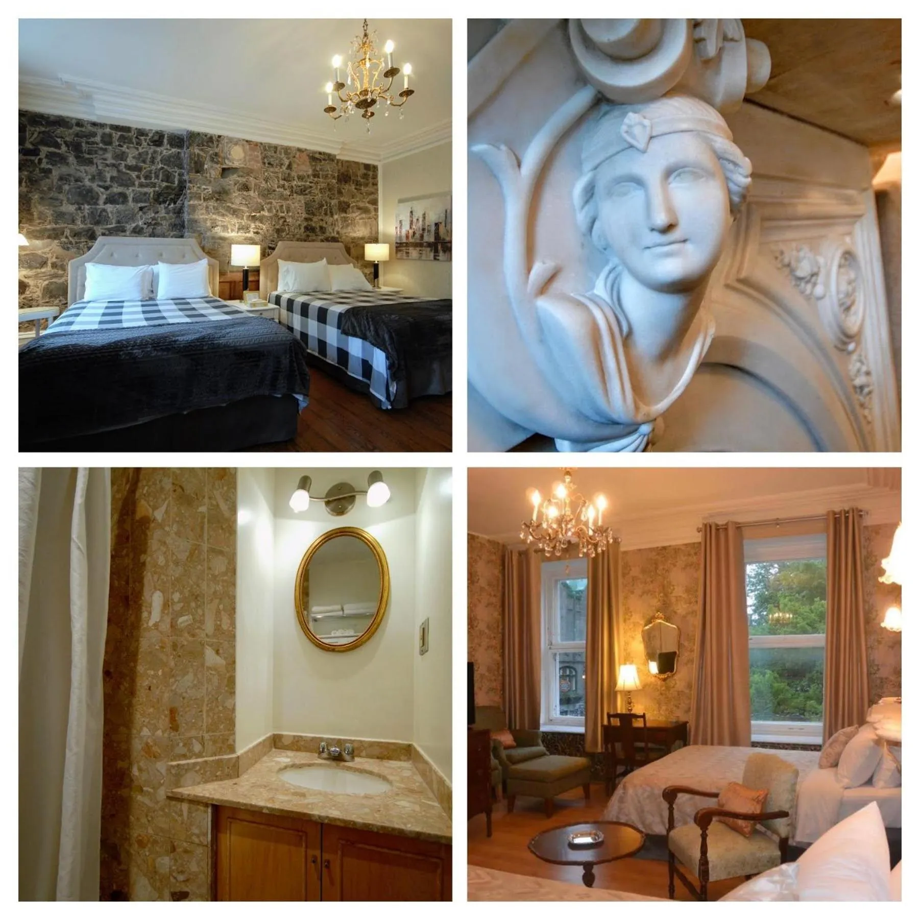 Bedroom, Bed in Manoir Sainte Genevieve