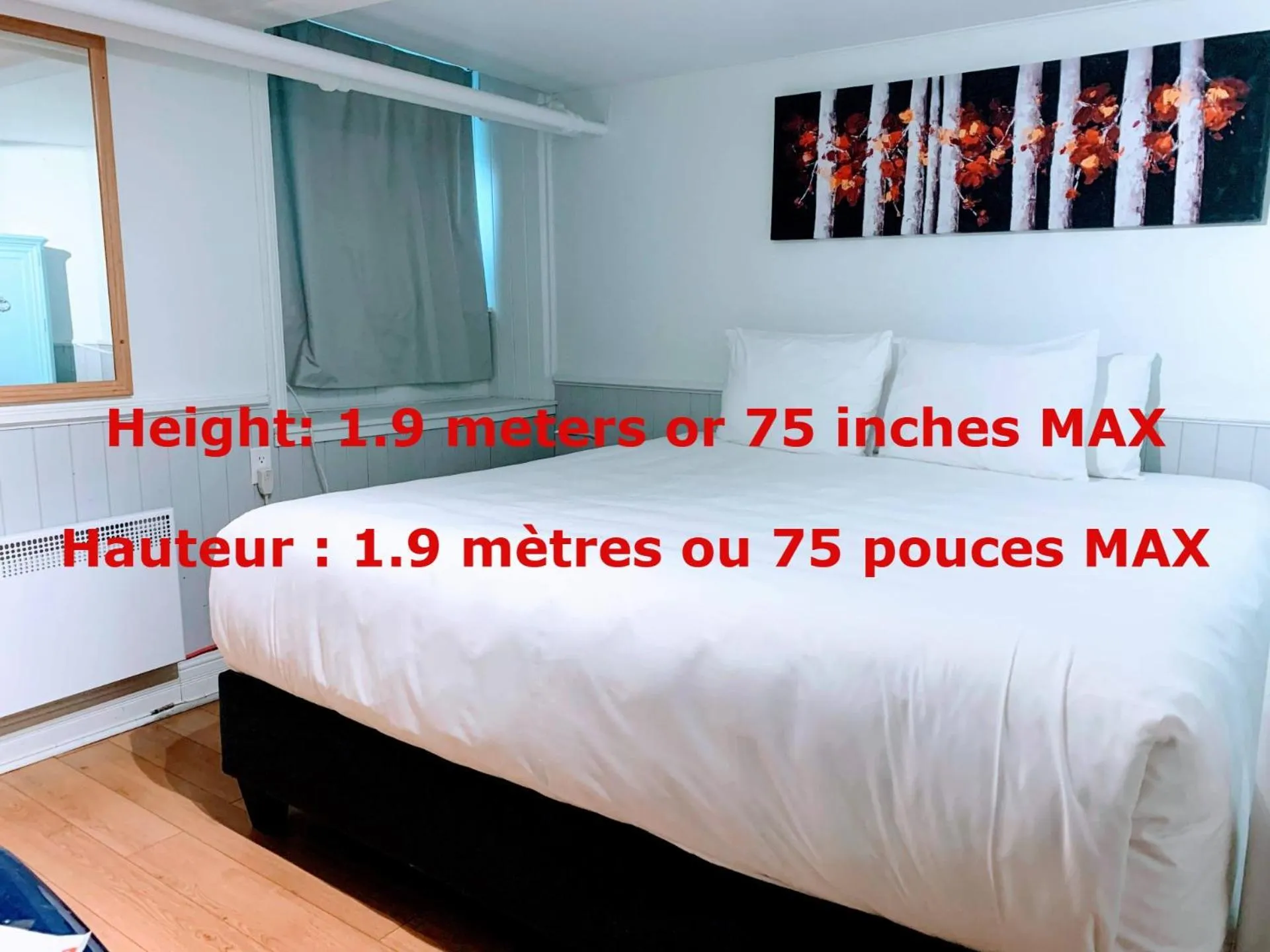 Bed in Manoir Sainte Genevieve