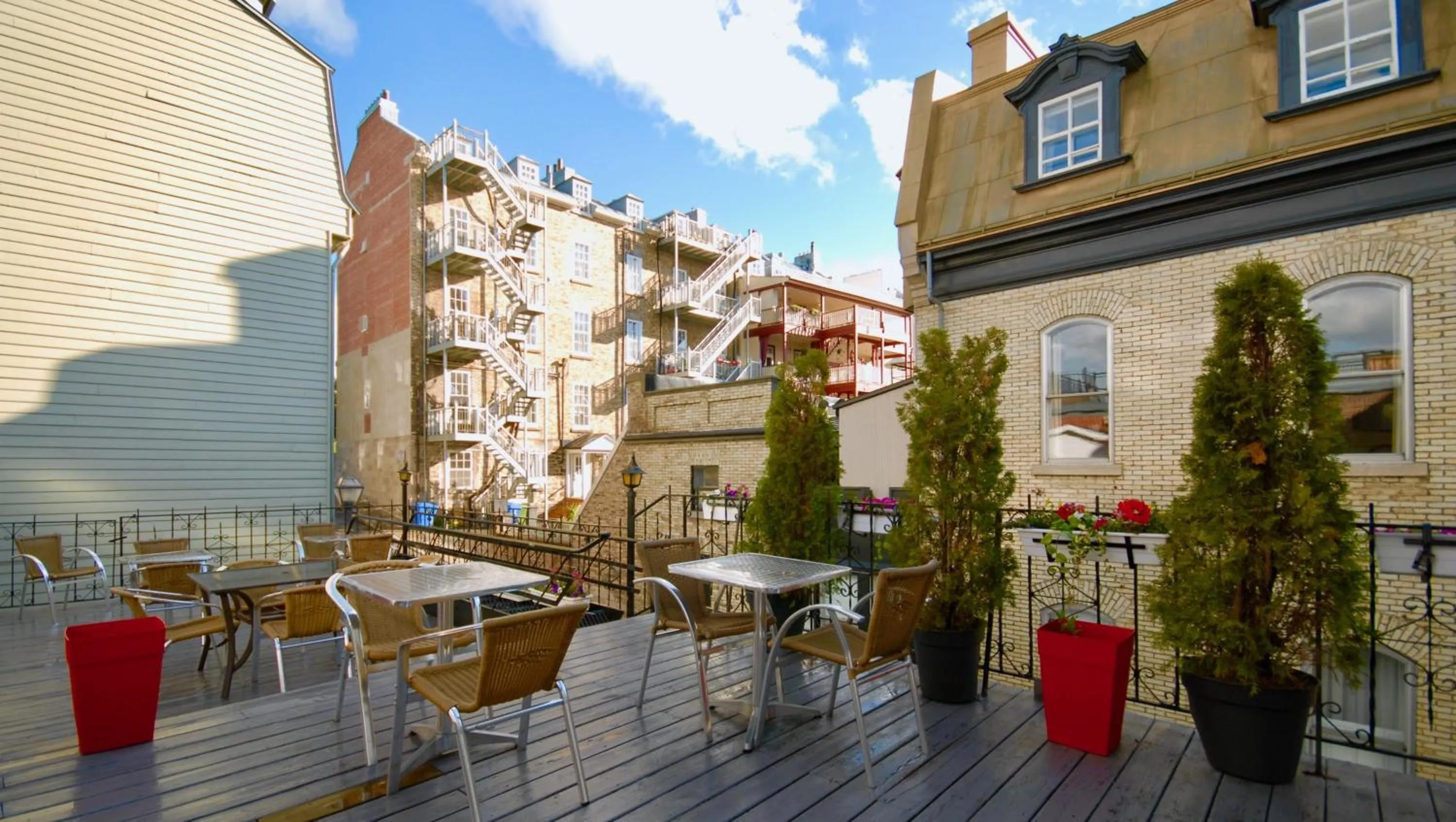 Balcony/Terrace in Manoir Sainte Genevieve