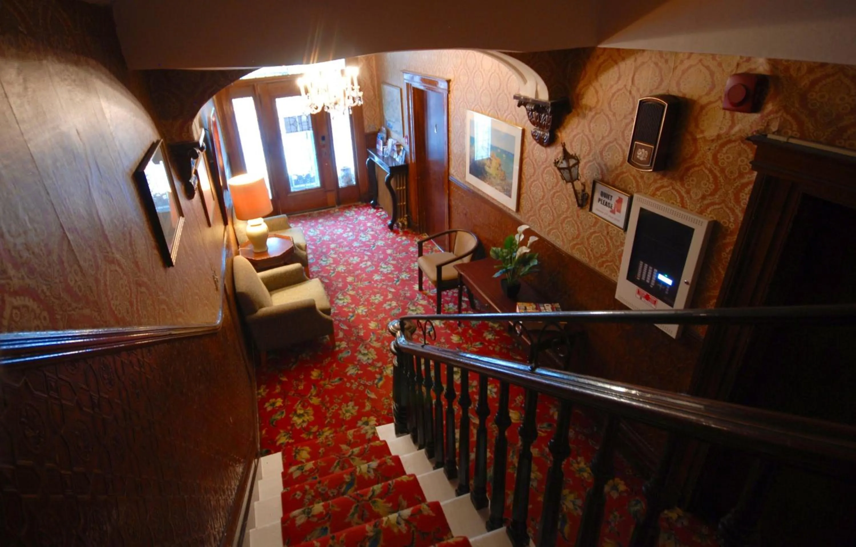 Lobby or reception in Manoir Sainte Genevieve