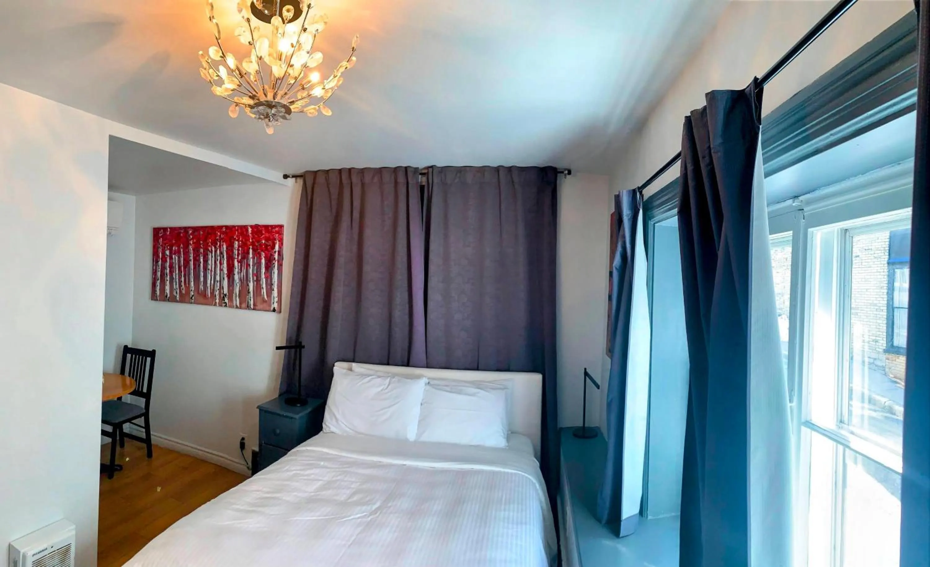 Bed in Manoir Sainte Genevieve