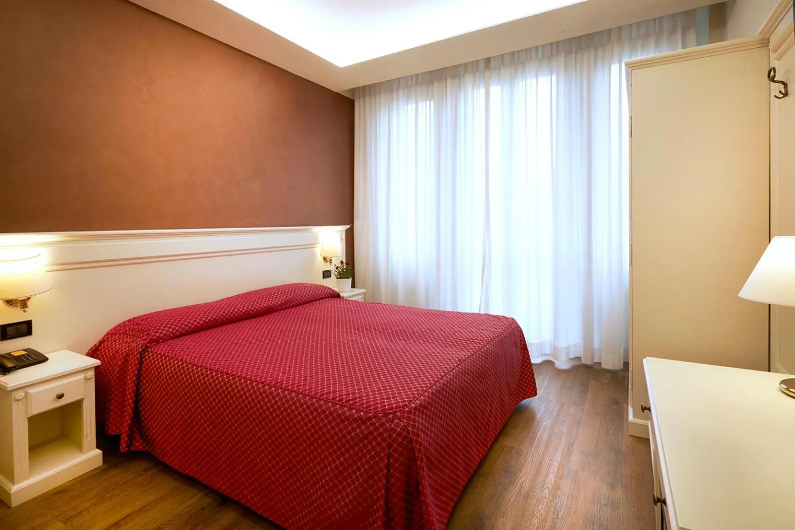 Bed in Hotel Galimberti