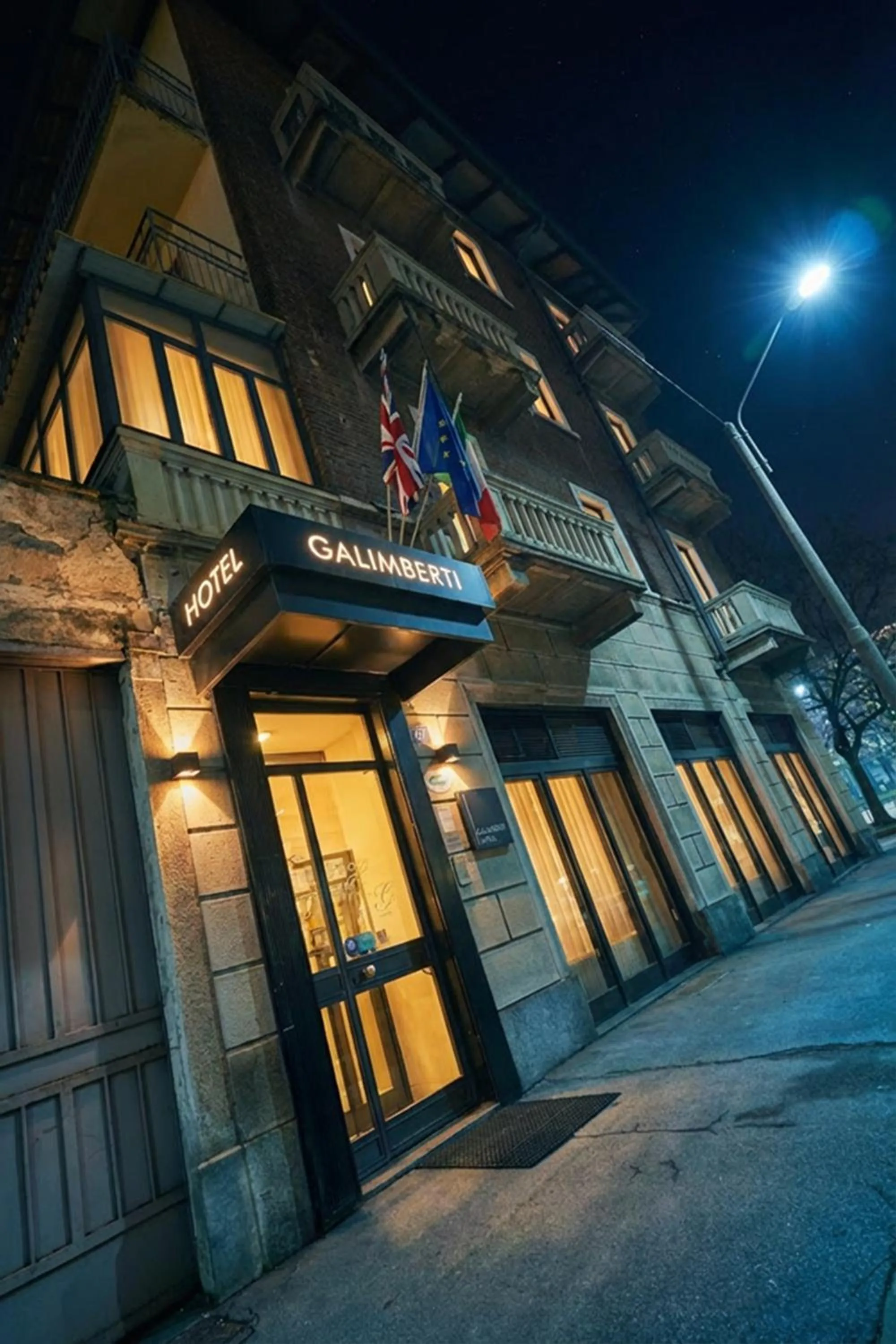 Property building in Hotel Galimberti