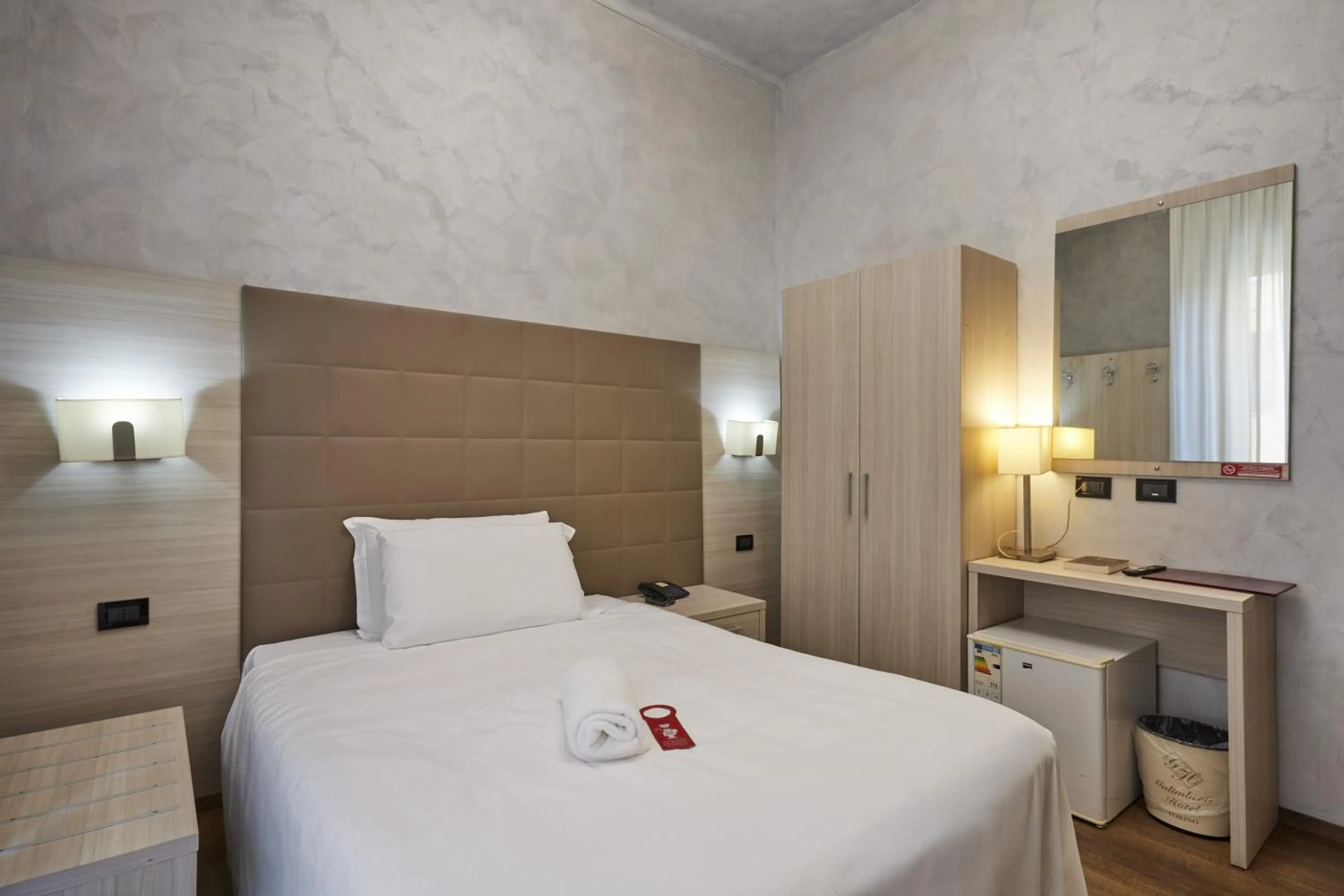 Bed in Hotel Galimberti