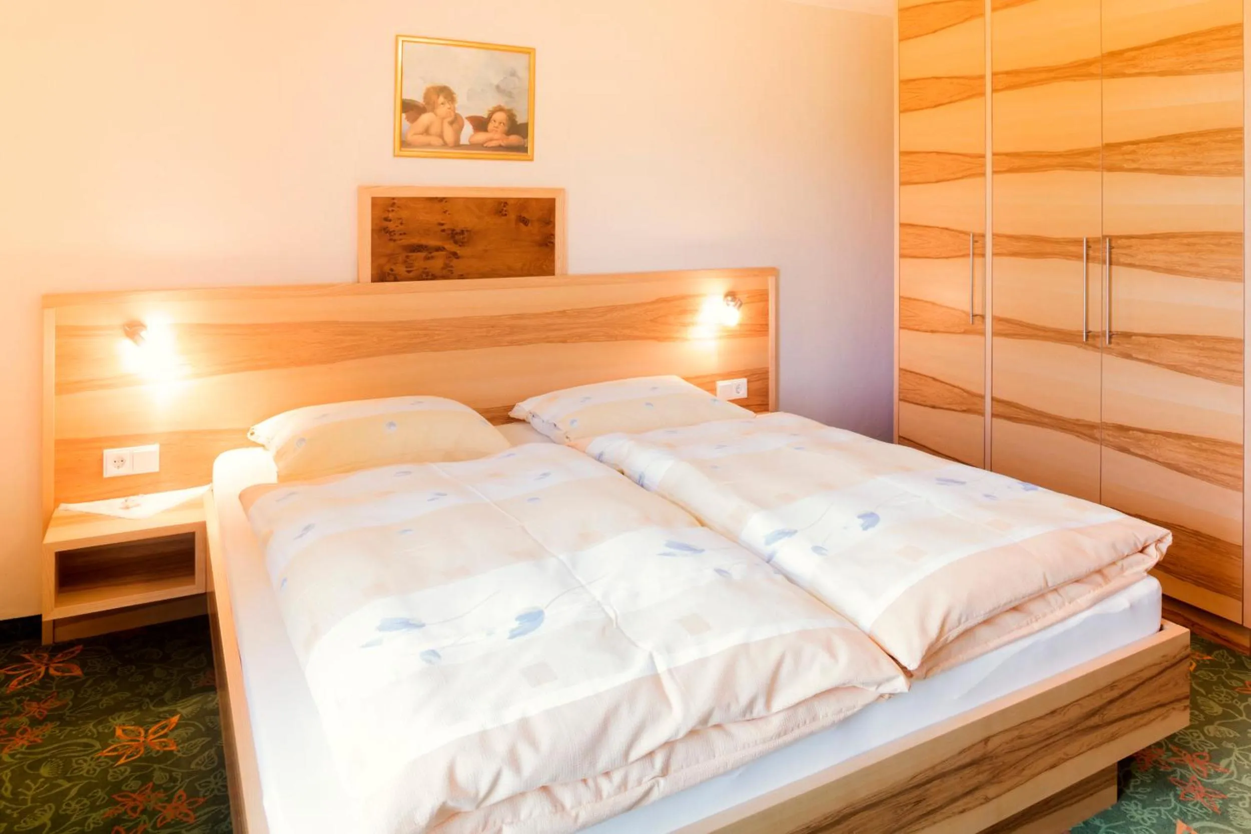 Bedroom, Bed in Pension Anna