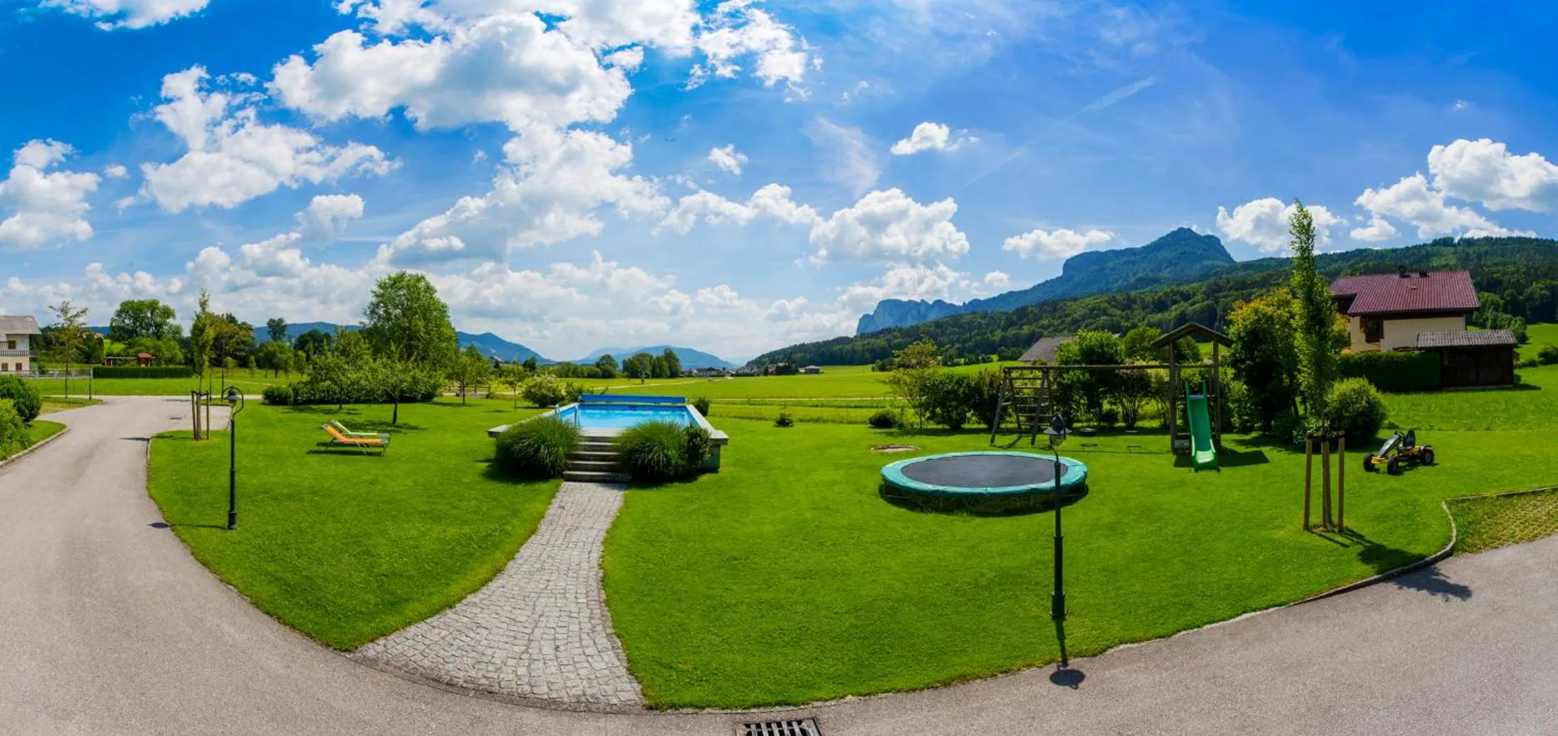 Garden in Pension Anna