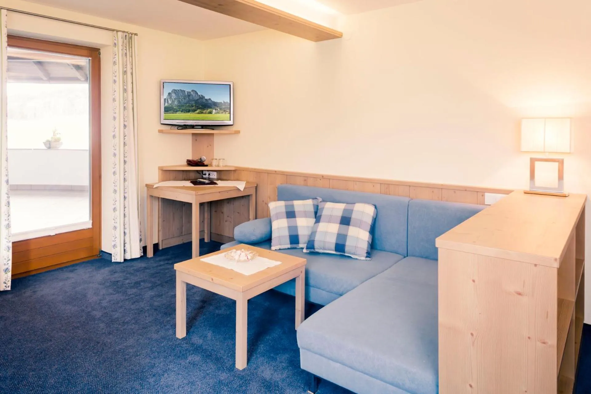 Seating area in Pension Anna