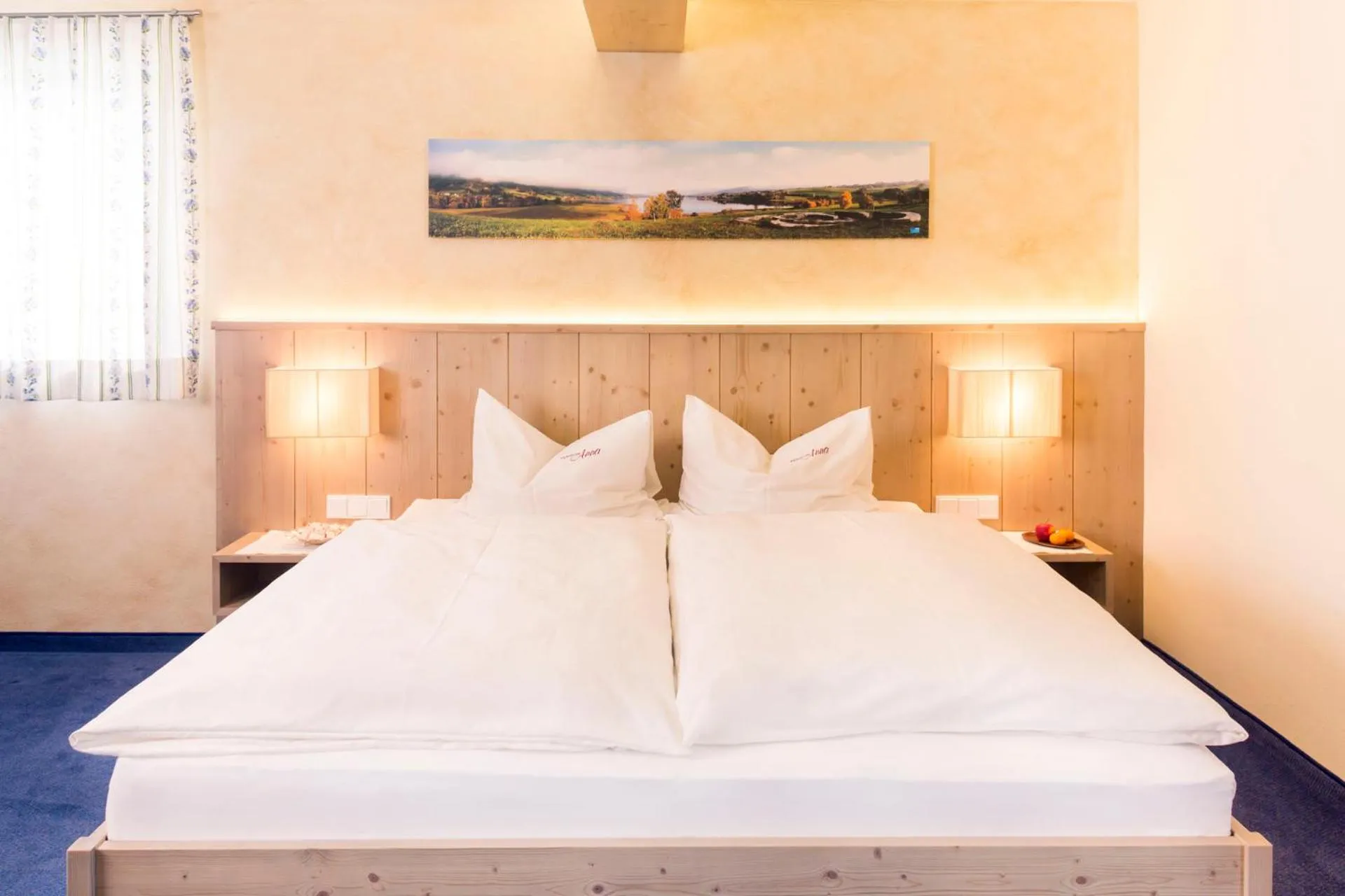 Bedroom, Bed in Pension Anna